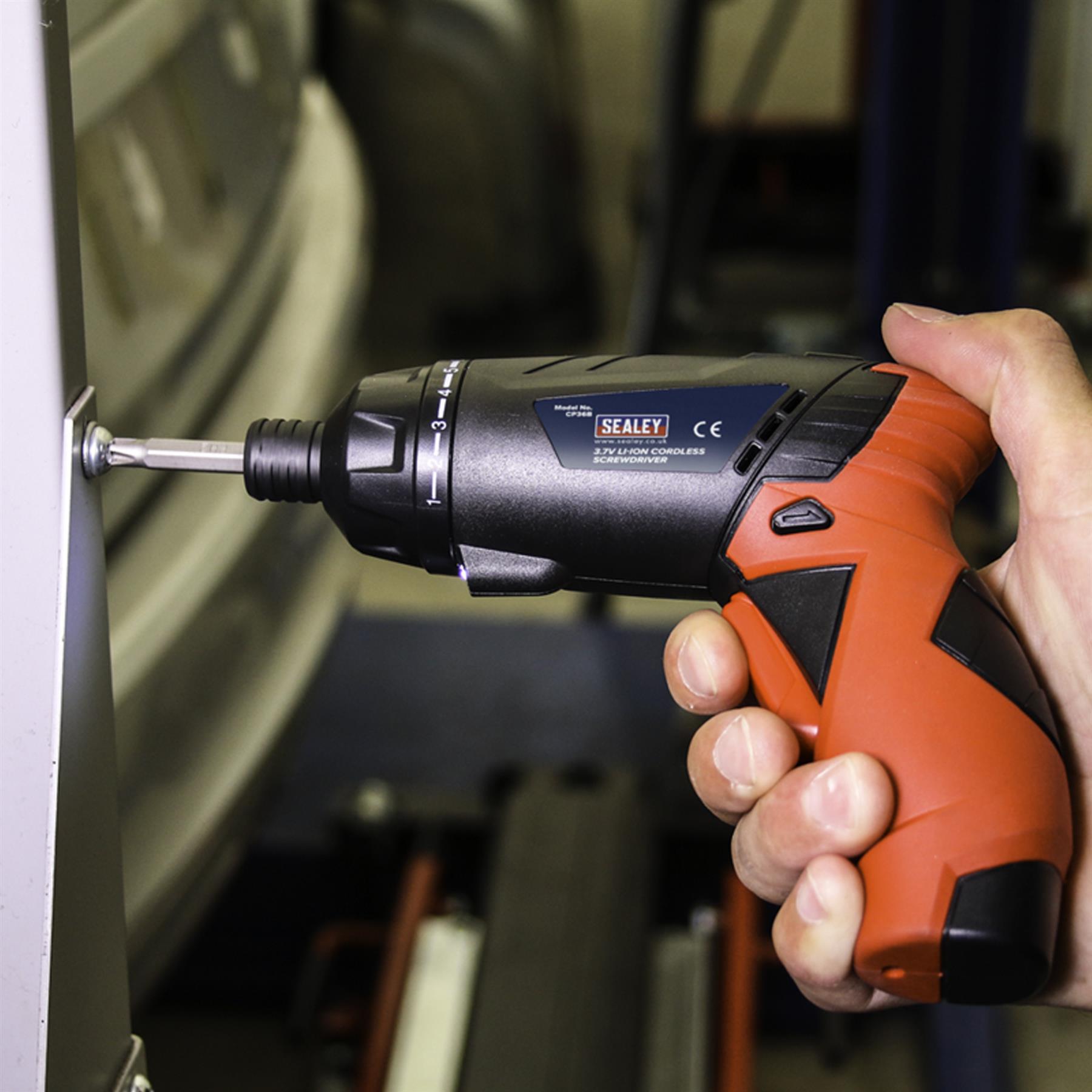 Sealey Cordless Screwdriver Set 26pc 3.7V Lithium-ion