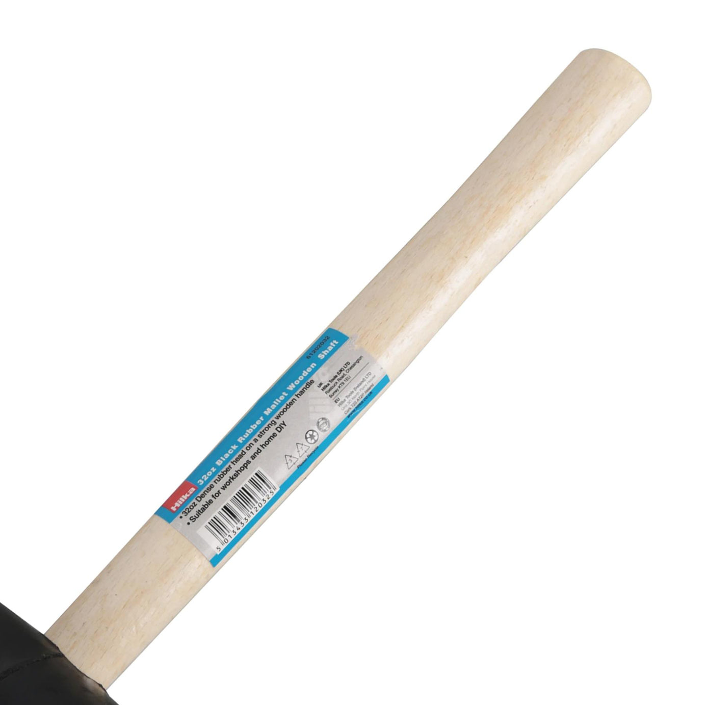 black rubber mallet