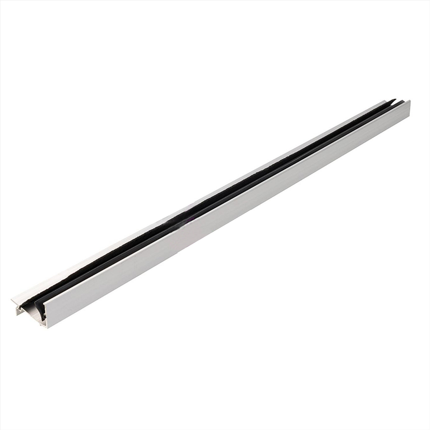 Superseal Threshold Sill Rubber Rain Draught Excluder Door Seal 914mm - Silver