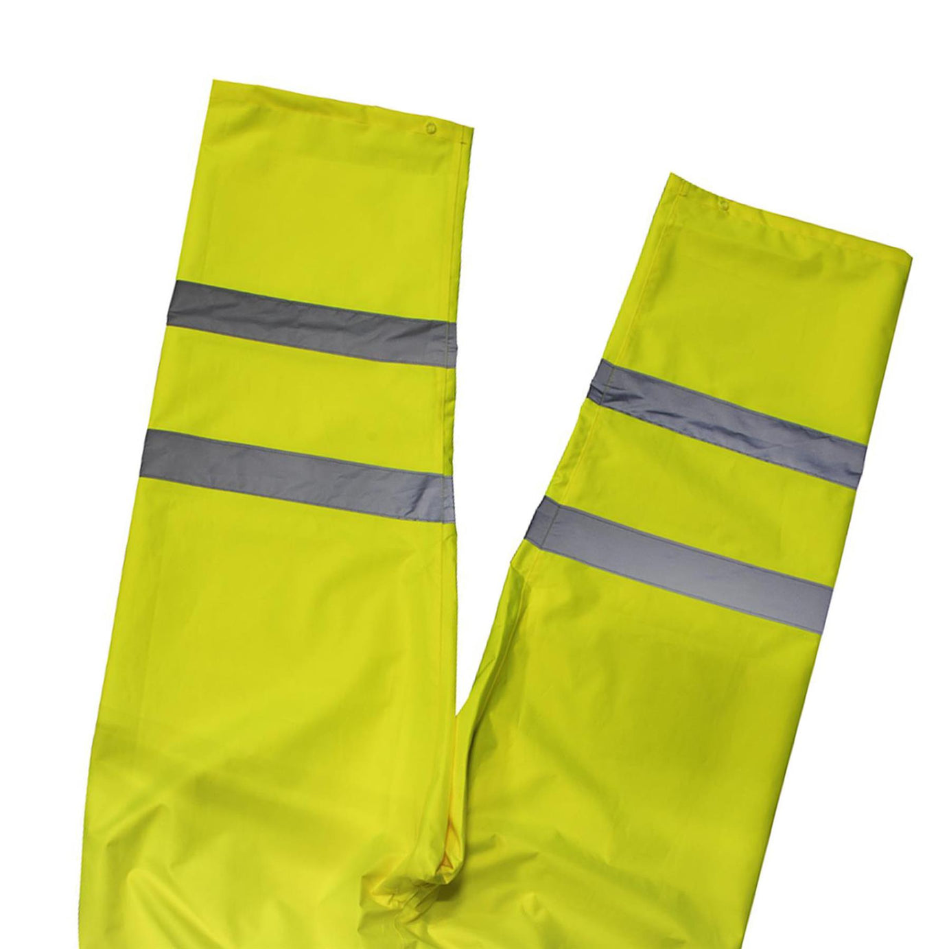 Sealey Yellow Waterproof Hi Vis Over Work Trousers Lightweight - Large