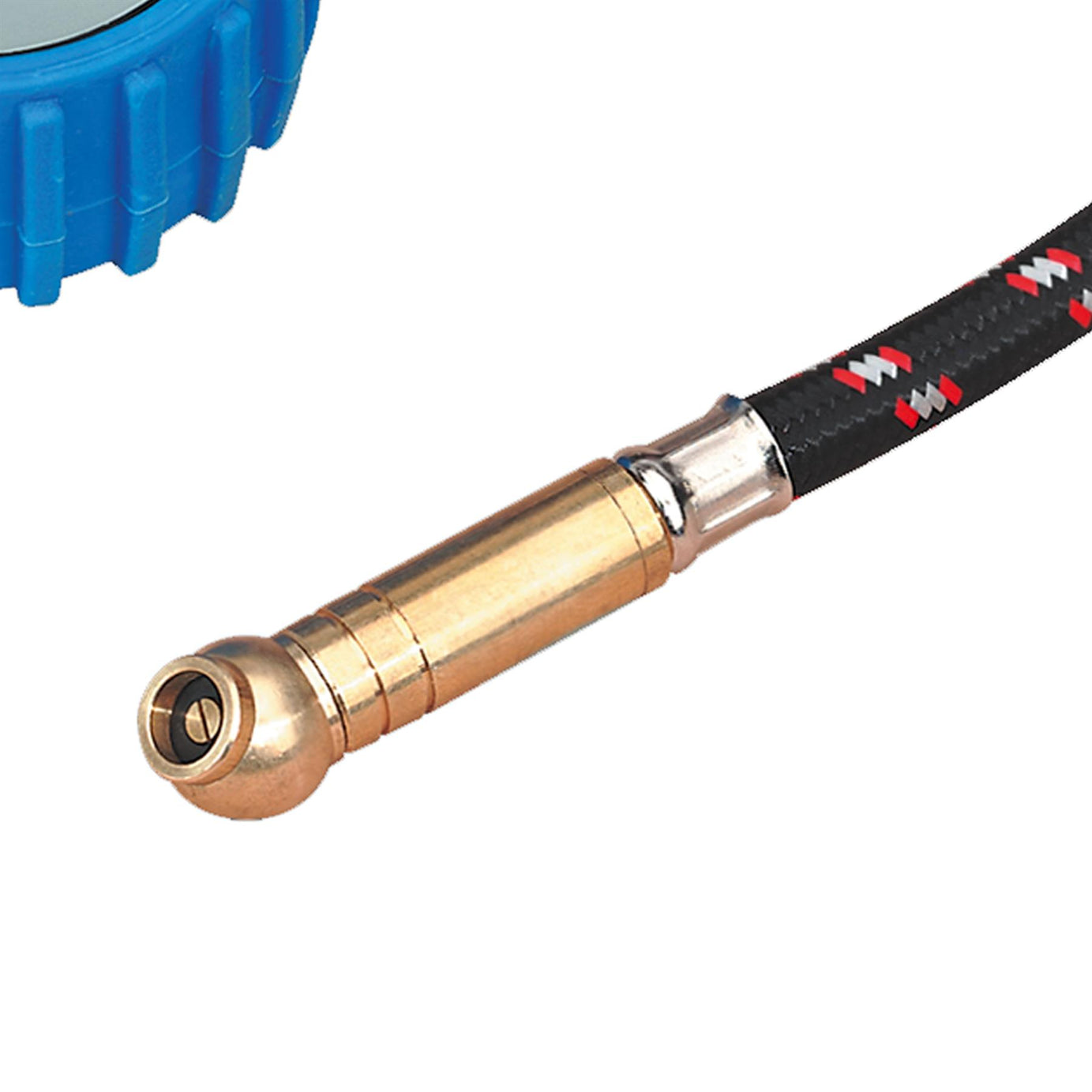 Sealey Tyre Pressure Gauge Digital with Leader Hose & Quick Release