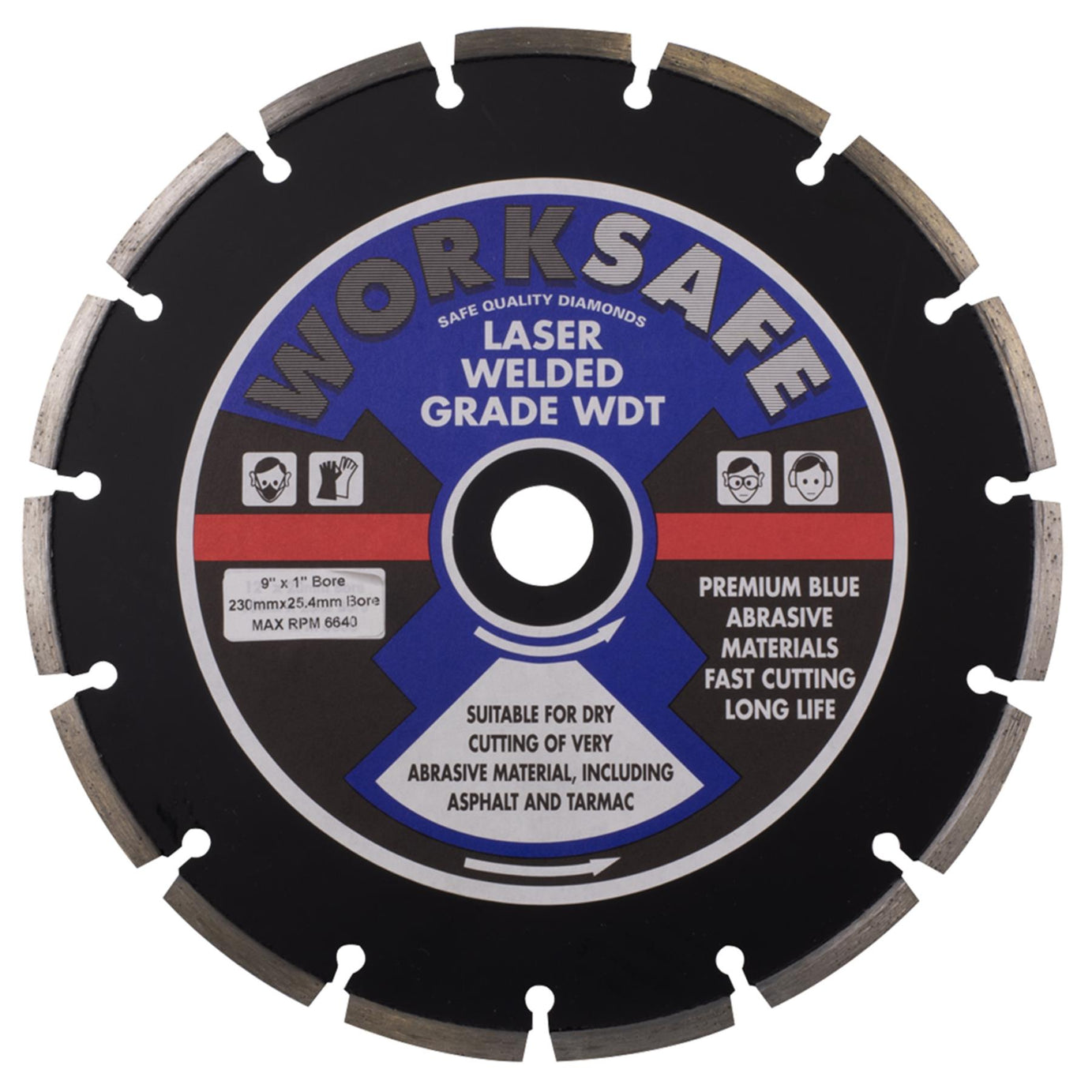 Sealey Asphalt/Tarmac Diamond Blade 230 x 22mm