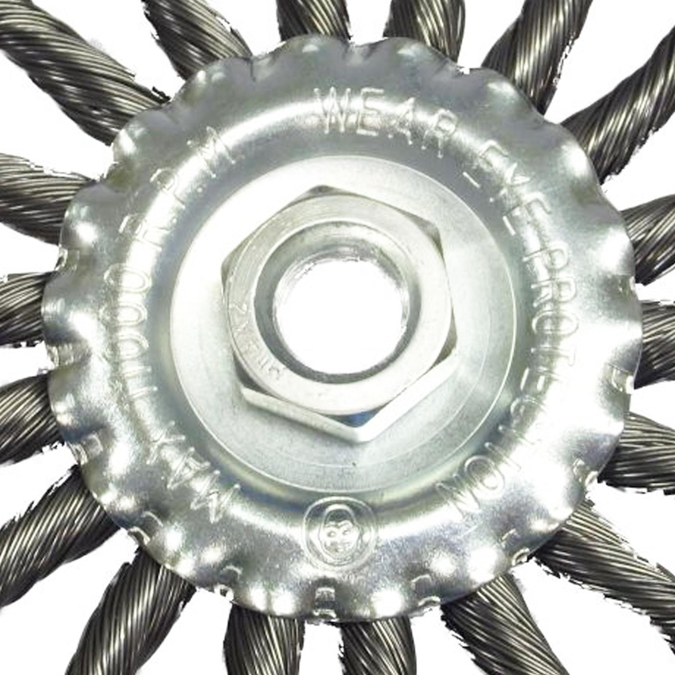 Rotary Steel Wire Brush Twist Knot