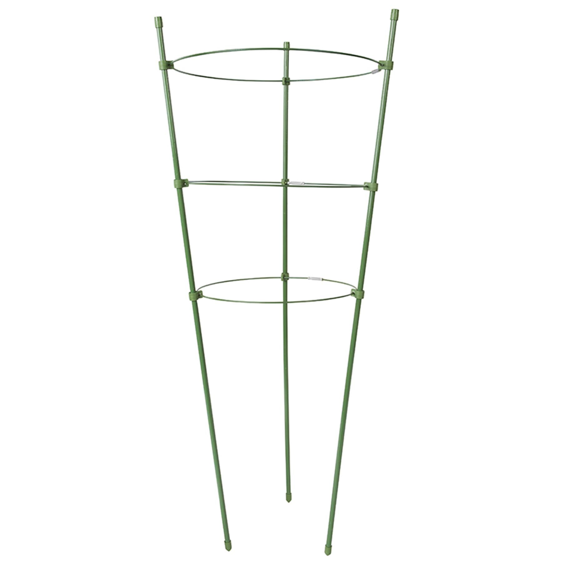 3-Tier Plant Support Durable Steel Rust Resistant Plastc Coating 180 200 & 220mm