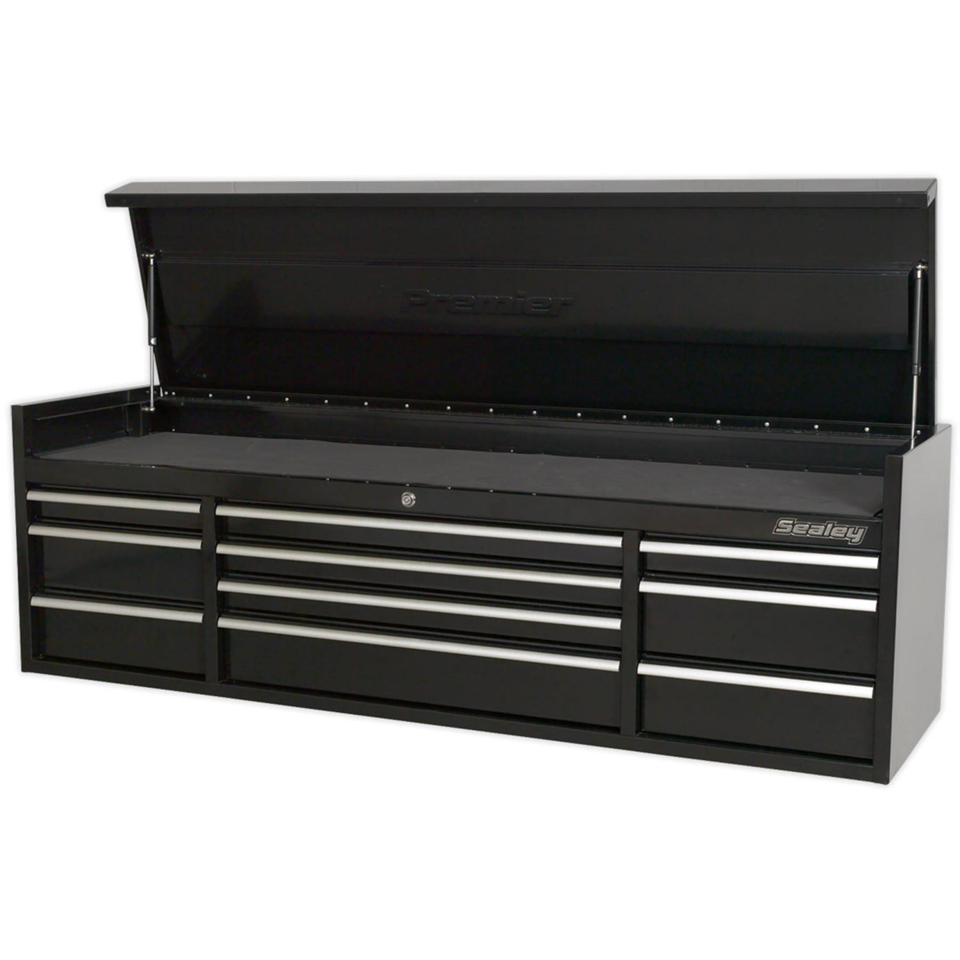 Sealey Topchest 10 Drawer 1830mm Heavy-Duty Black
