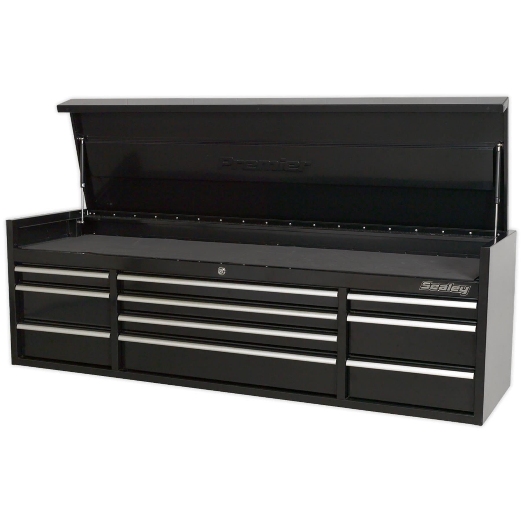Sealey Topchest 10 Drawer 1830mm Heavy-Duty Black
