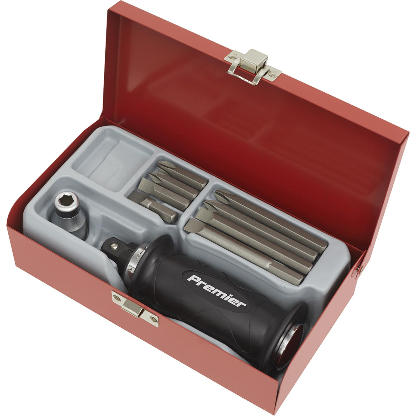 Sealey Impact Driver Set 10pc Protection Grip