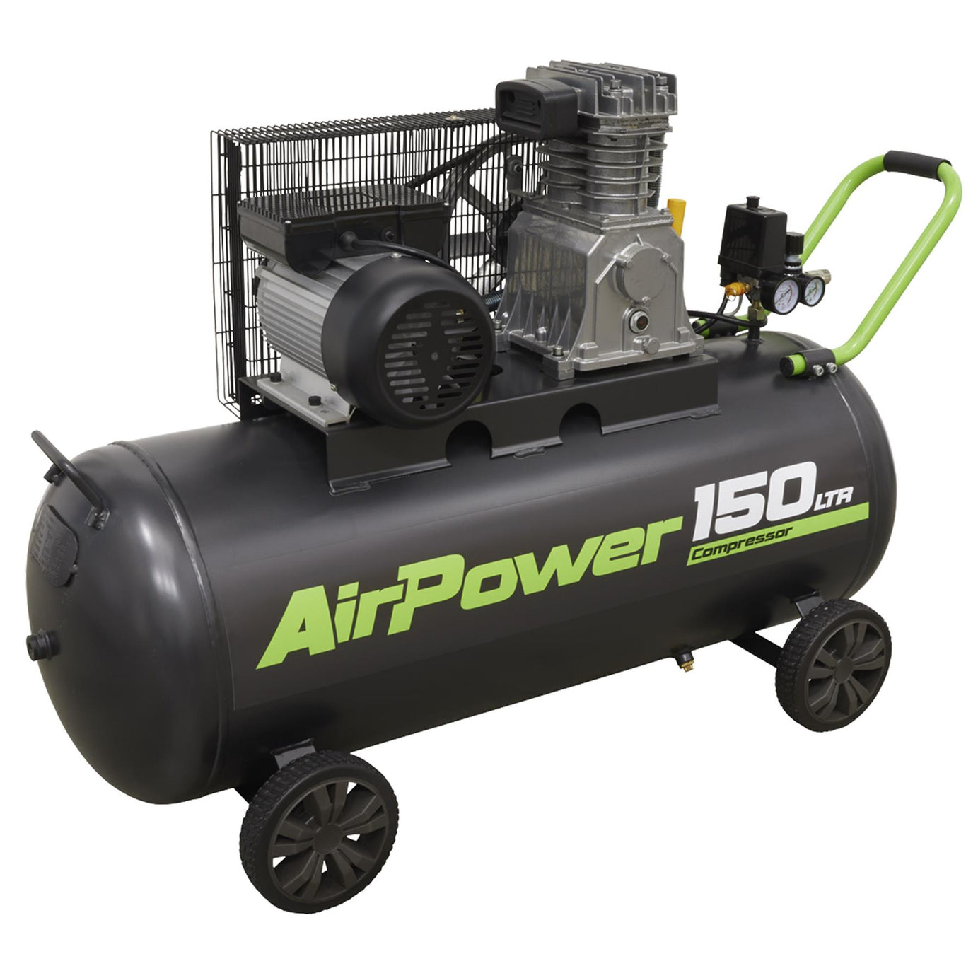 Sealey Compressor 150L Belt Drive 3hp With Aluminium Cylinders