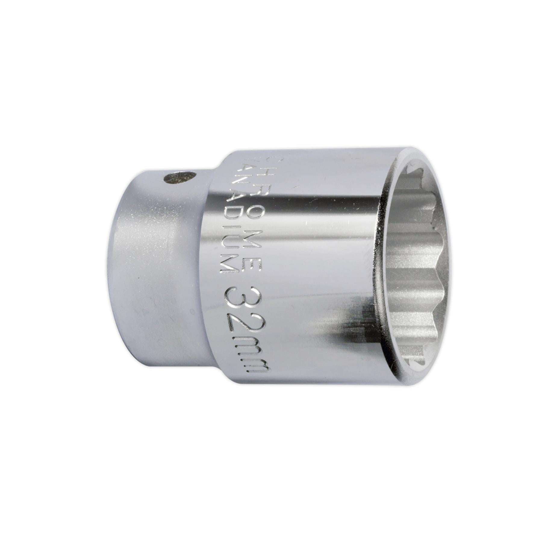 Sealey WallDrive Socket 32mm 3/4"Sq Drive