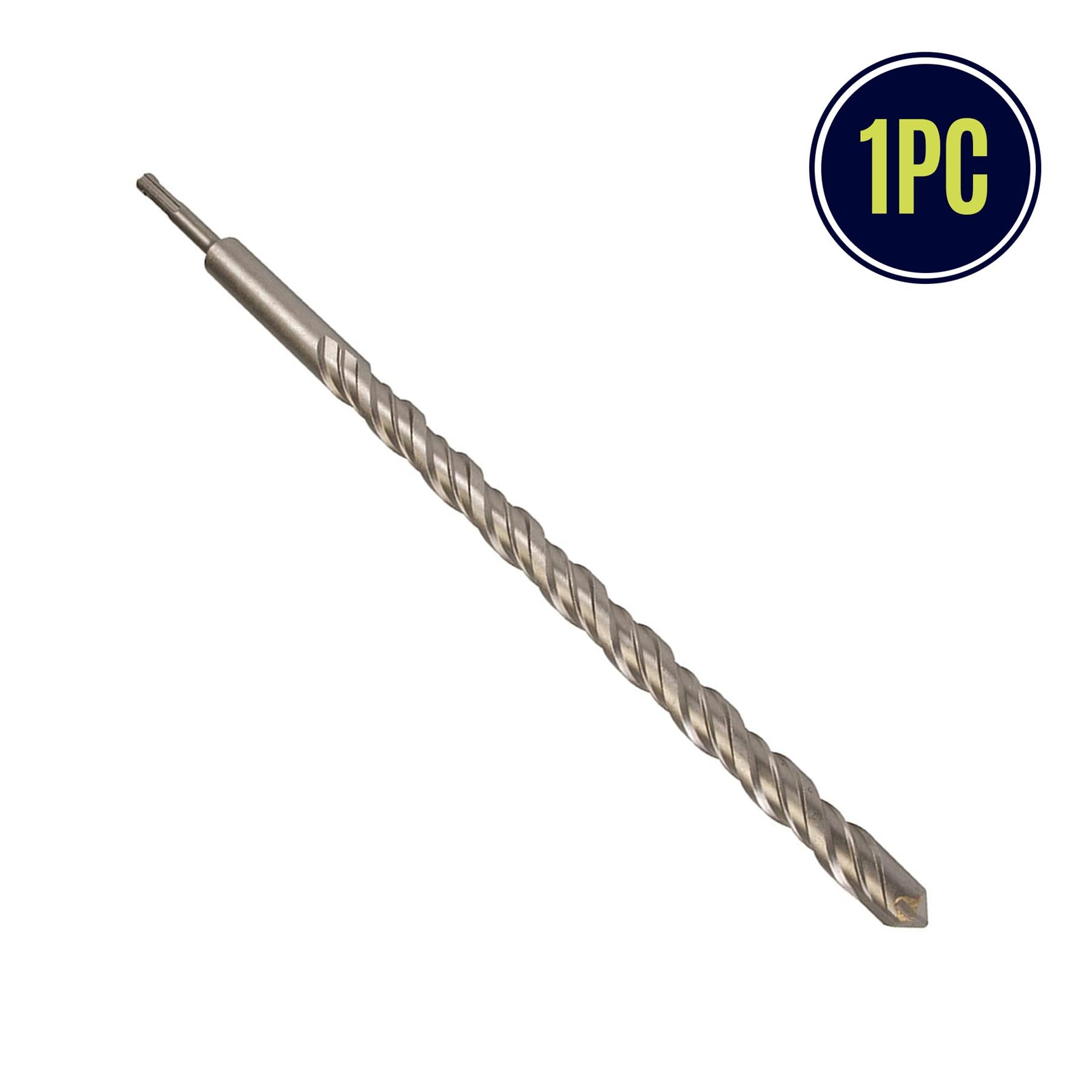 SDS+ PLUS MASONRY DRILL BIT 25 x 460mm, TUNGSTEN CARBIDE TIP, FOR STONE CONCRETE BRICK