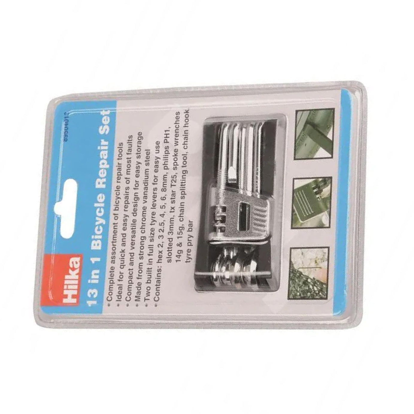 Versatile 13-in-1 Bicycle Repair Set