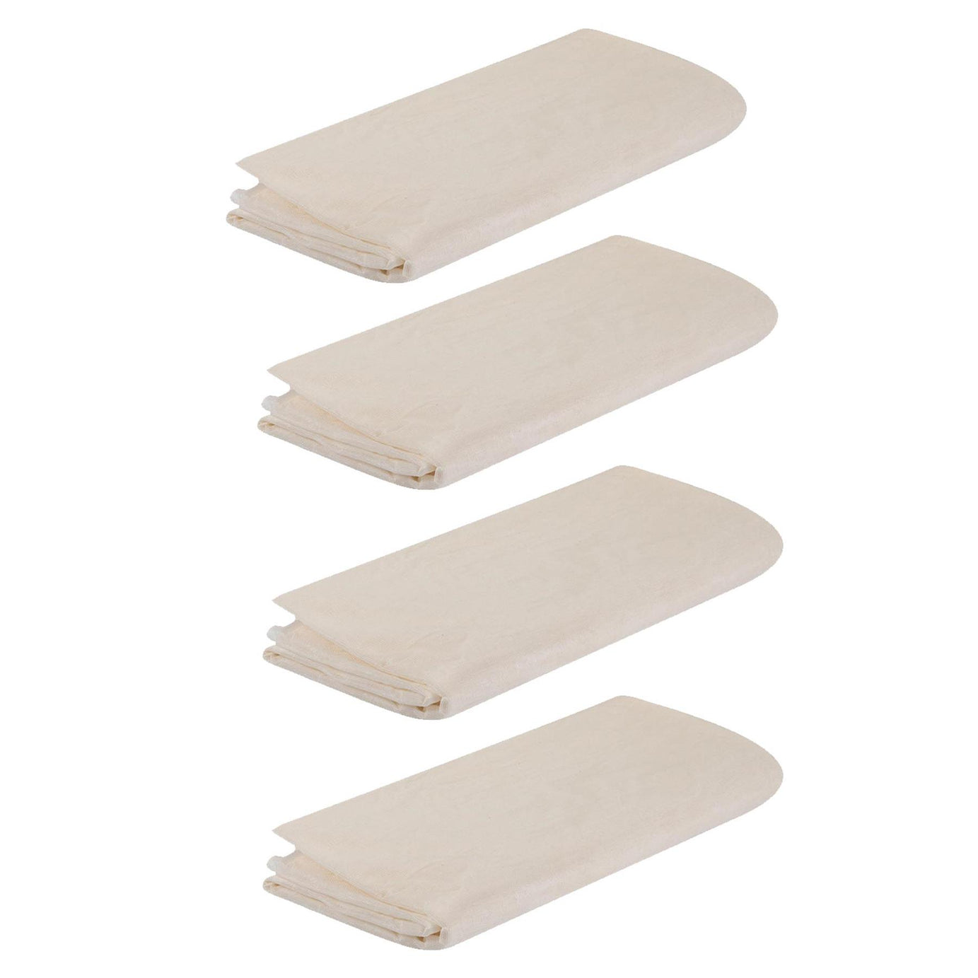 Heavy Duty 9' X 12' 100% Cotton Twill Professional Decorating 4 Pcs Large Dust Sheets