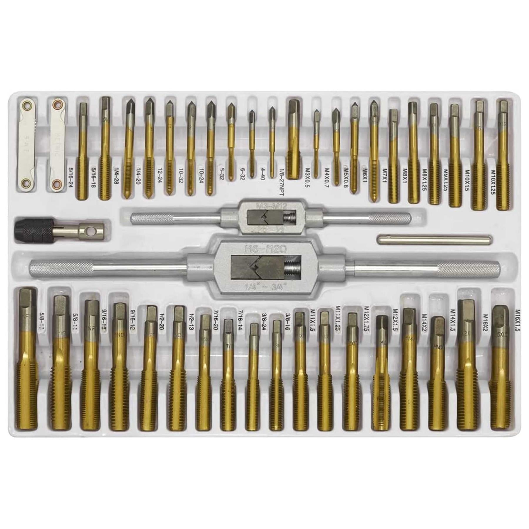 Sealey Tap & Die Set Hexagonal Metric & Imperial 86pc