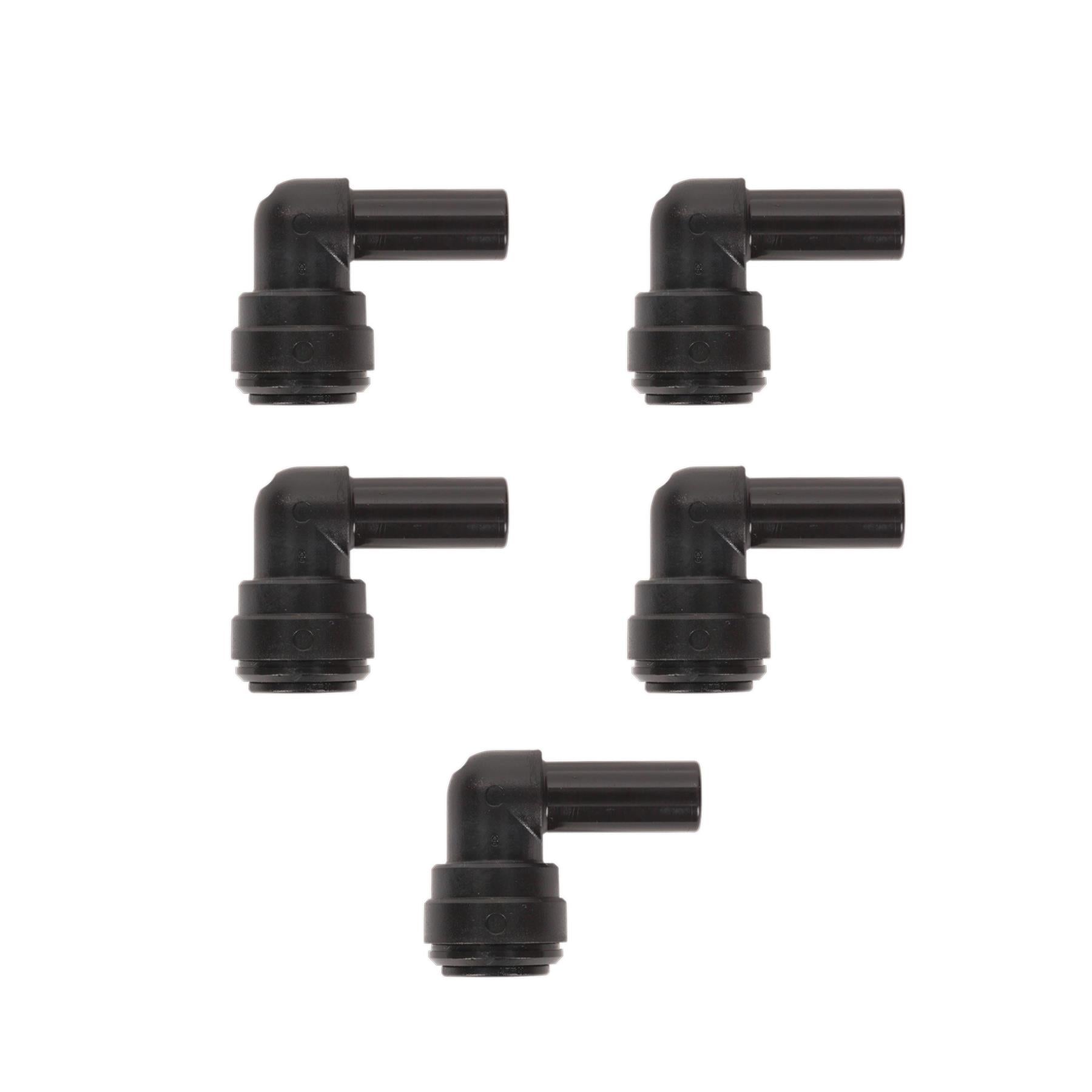 Sealey Stem Elbow 10mm Pack of 5 (John Guest Speedfit - PM221010E)