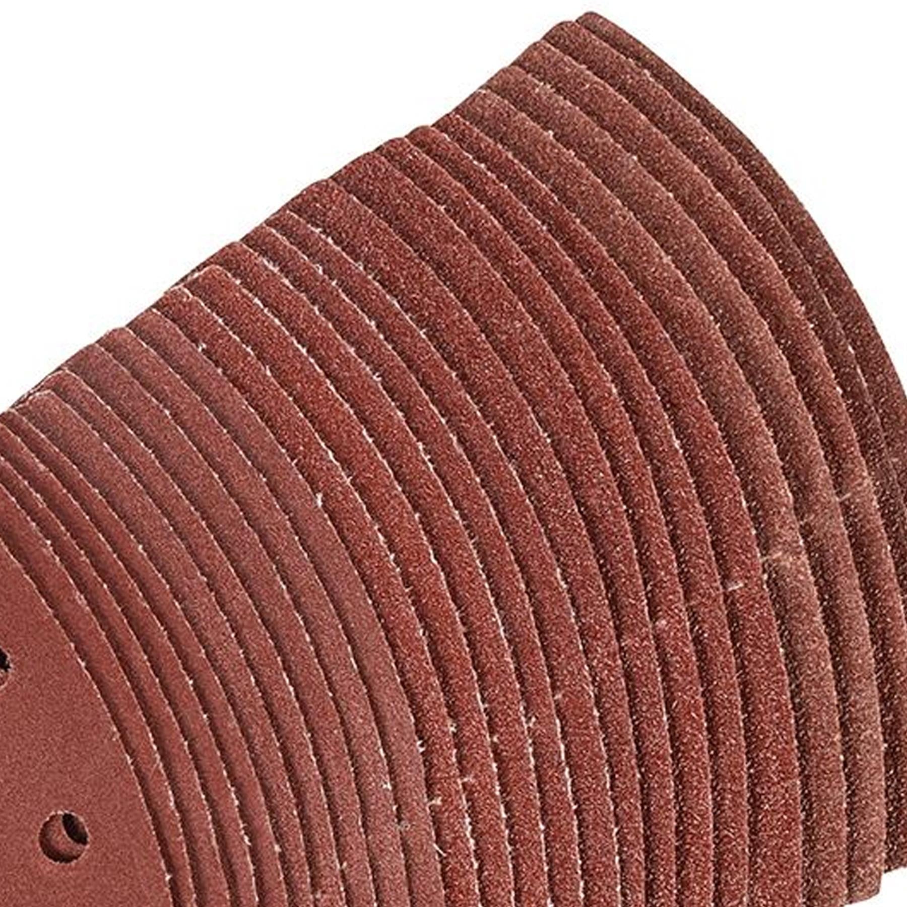 Hook & Loop Multi-Sander Sheets 102 x 62mm, 93mm 25pk 5 x 40, 60, 80, 120 & 180