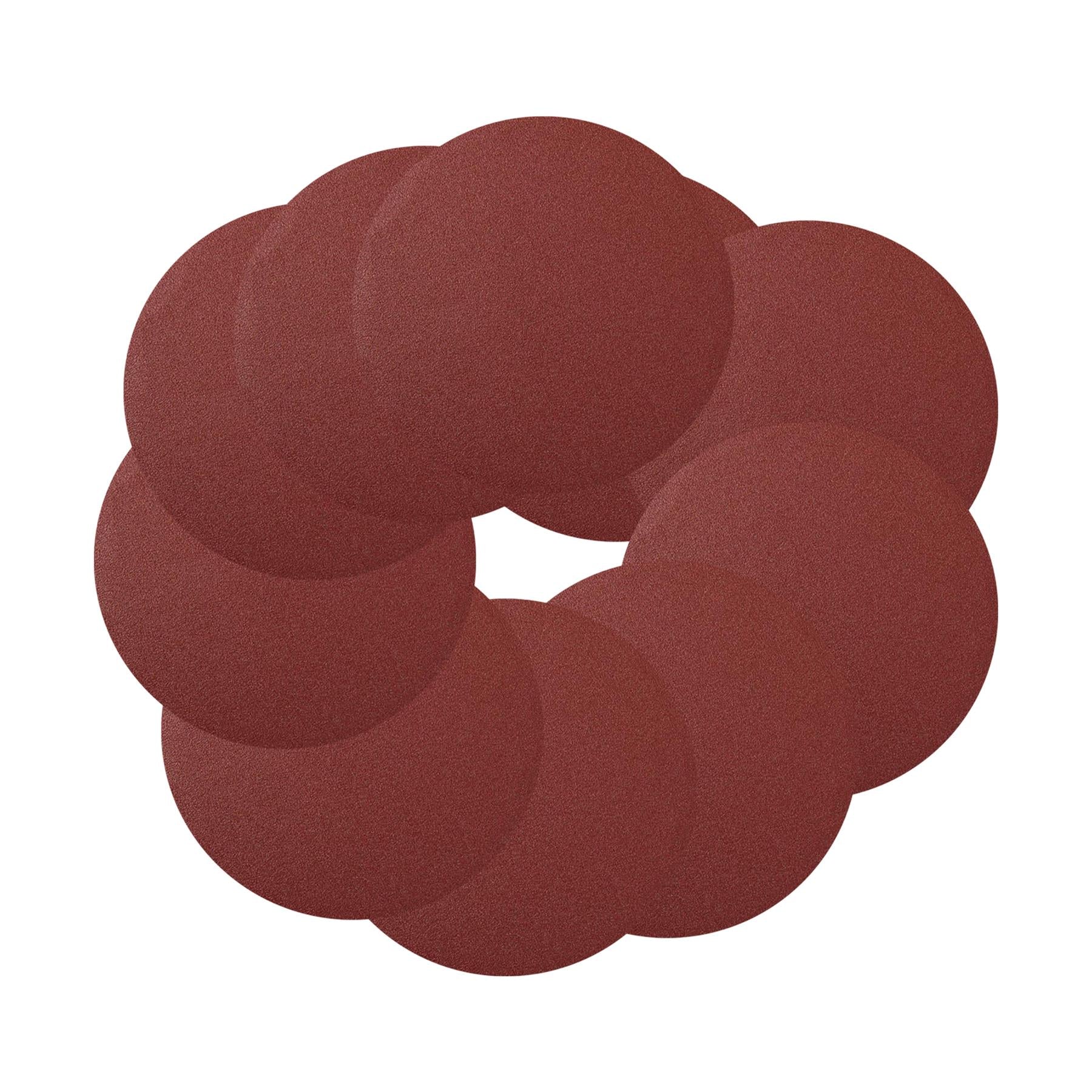 Sanding Discs 250mm 10Pk Grit 120 Hook & Loop Aluminium Oxide Sander Polishers