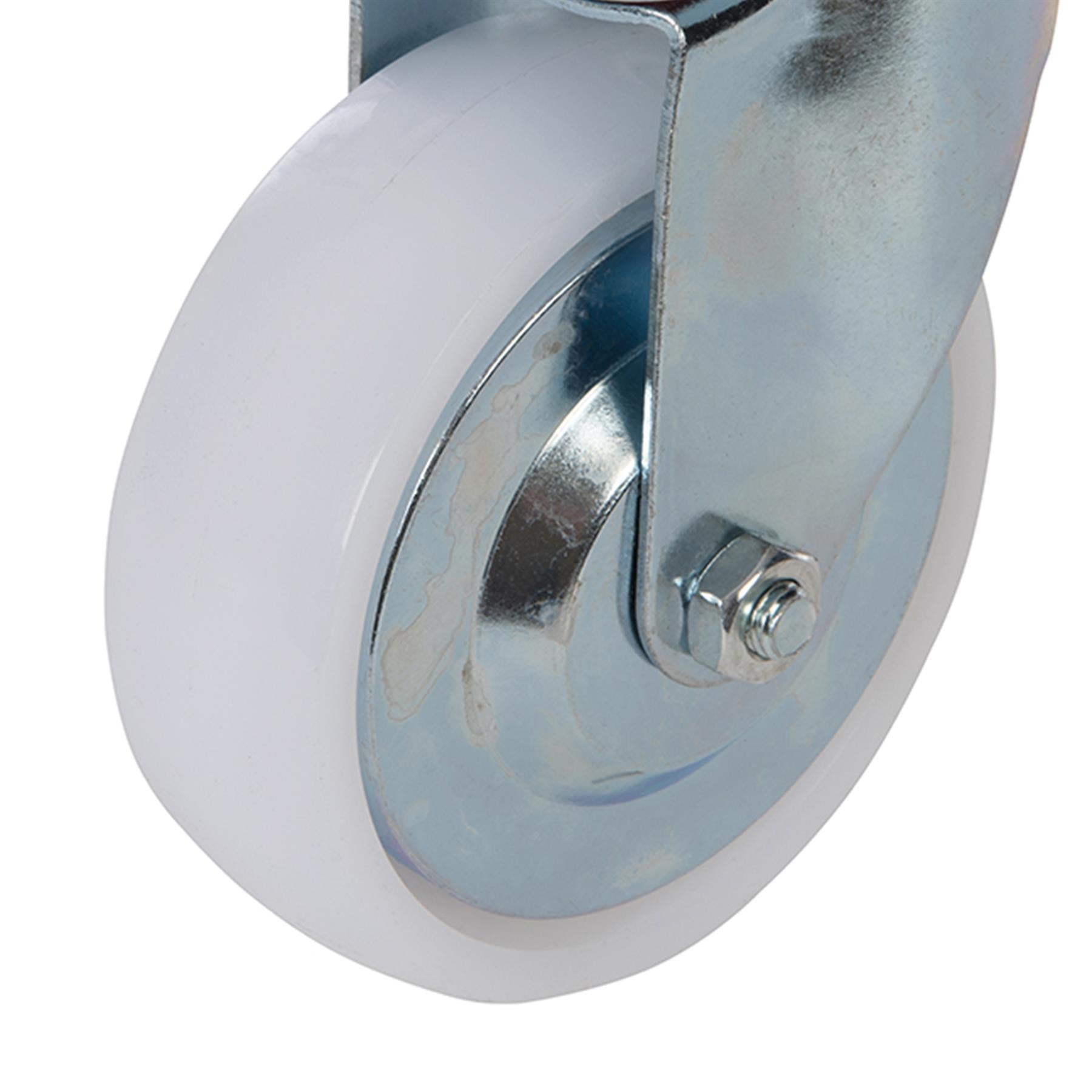Swivel Polypropylene Castor - 100mm 125Kg Swivel Castor With Non-Marking Tyres
