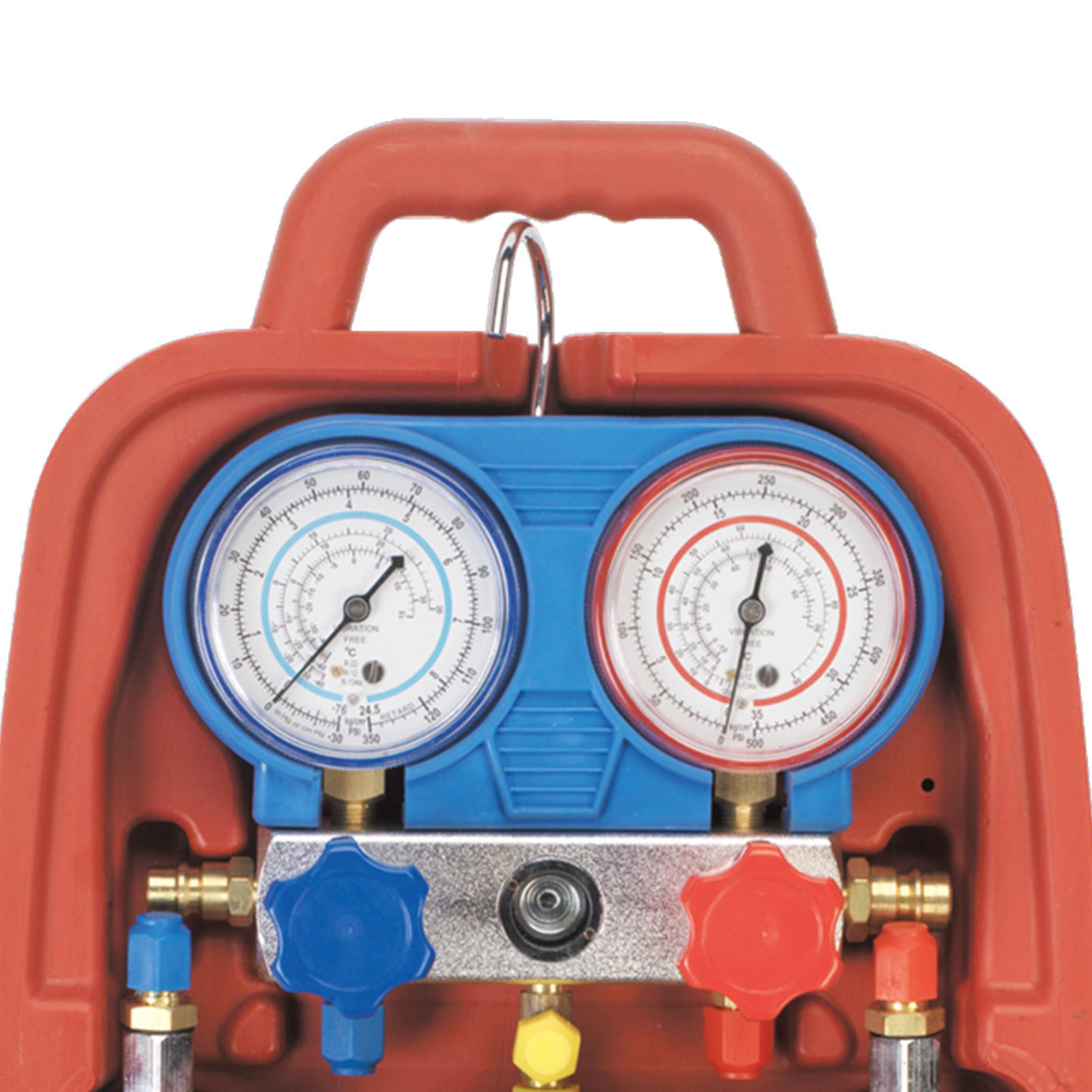 Sealey Air Conditioning System Manifold with Sight Glass Easy Operation