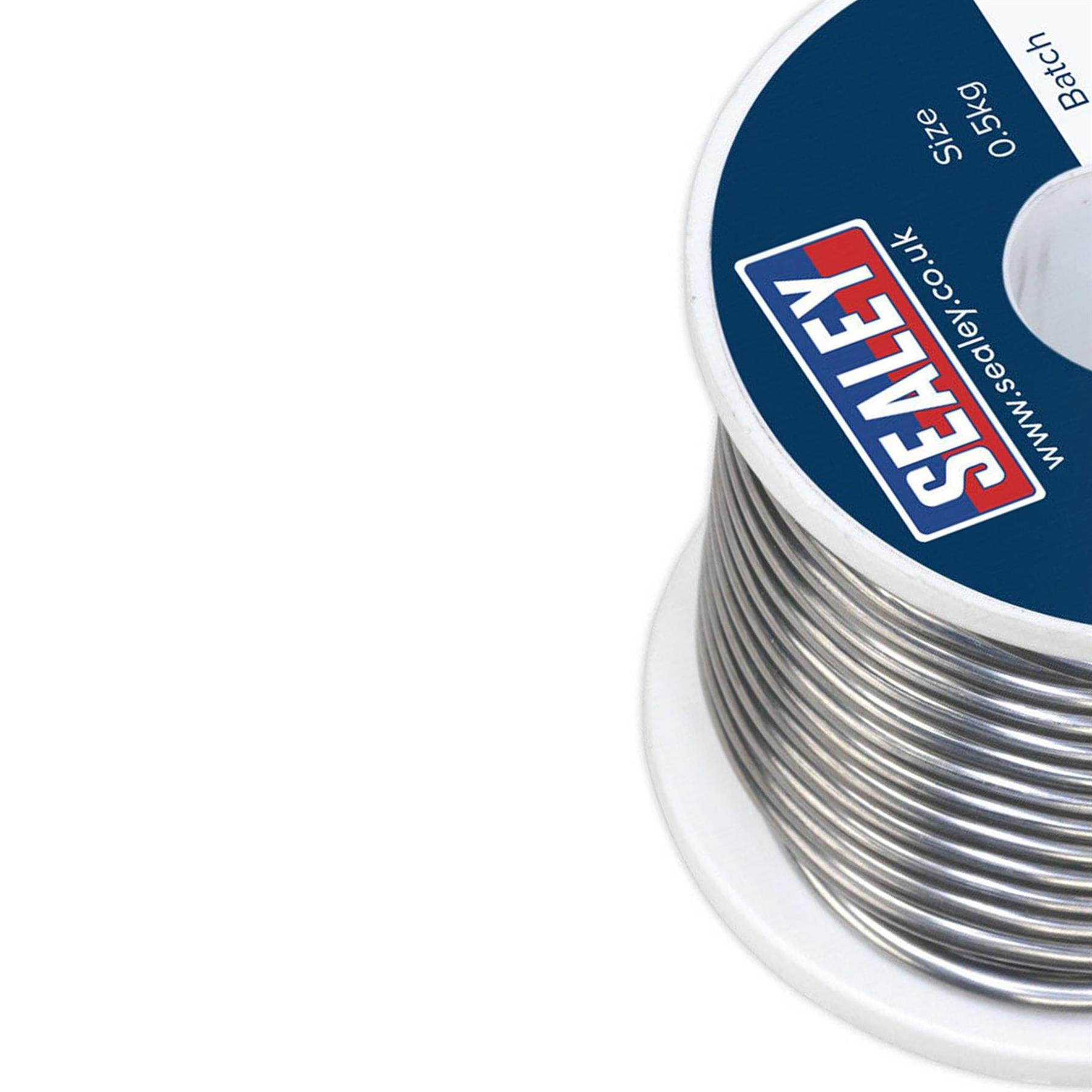 Sealey Solder Wire Quick Flow 3.25mm/10SWG 40/60 0.5kg Reel
