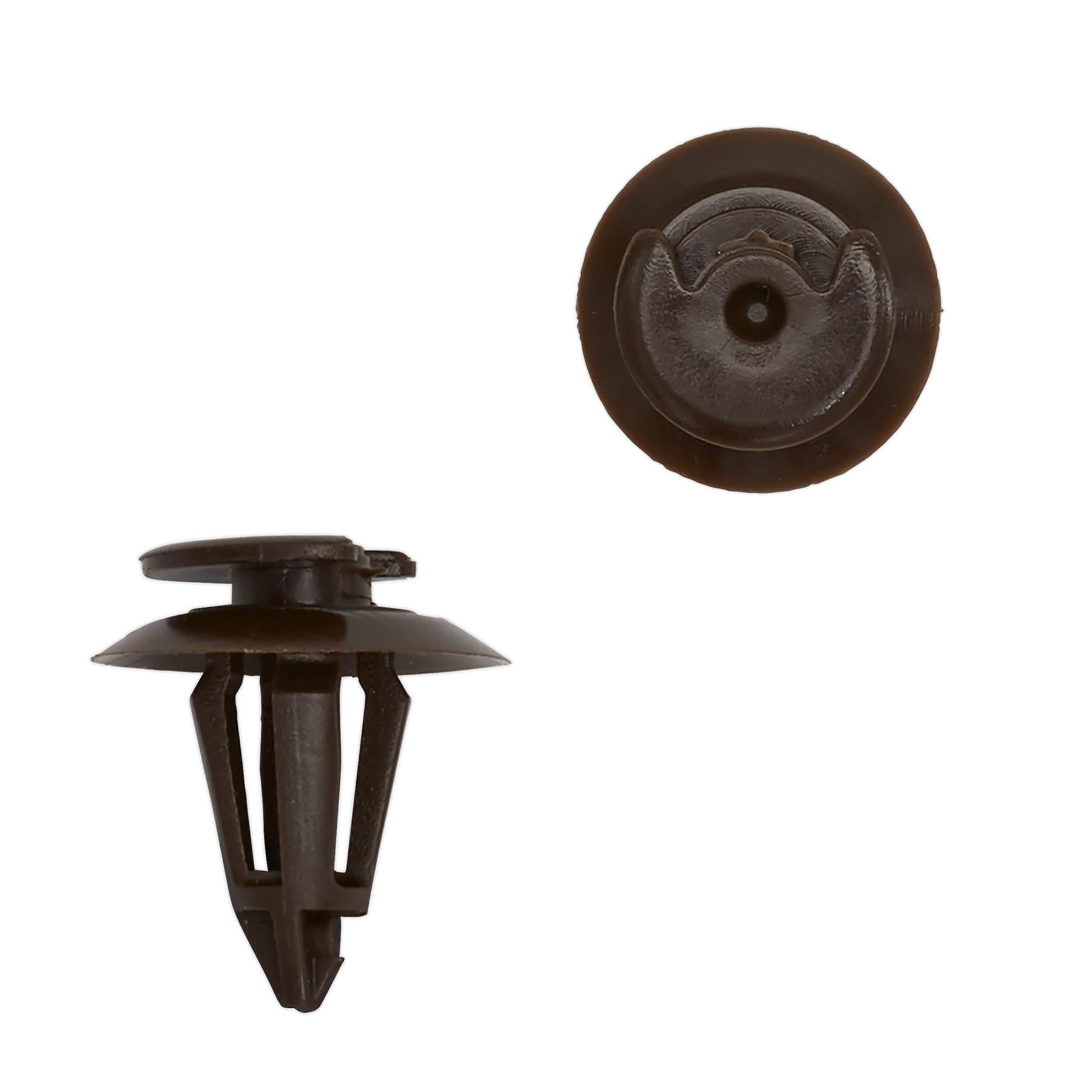 Sealey Panel Clip, Door Trim, Ø18mm x 21mm, Universal - Pack of 20