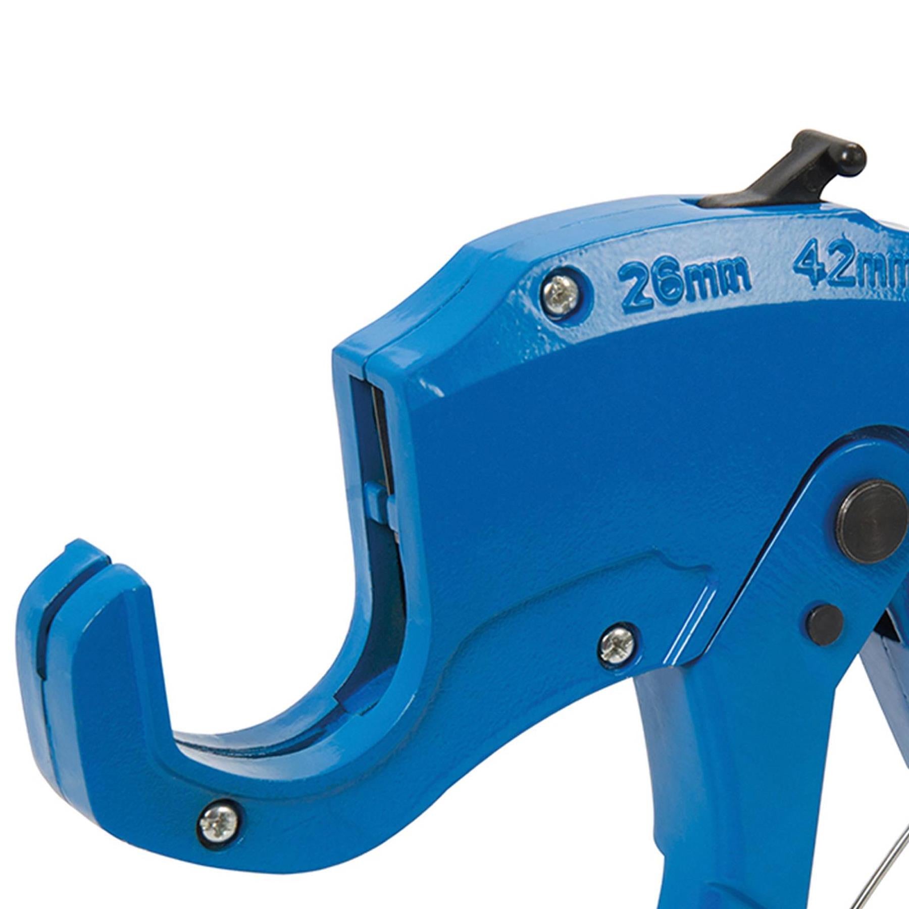 Quick Action Plastic Pipe Cutter 42mm Hardened And Tempered Steel Blade