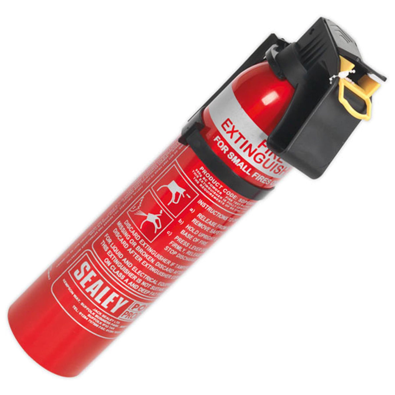 Sealey Fire Extinguisher 0.95kg Dry Powder - Disposable