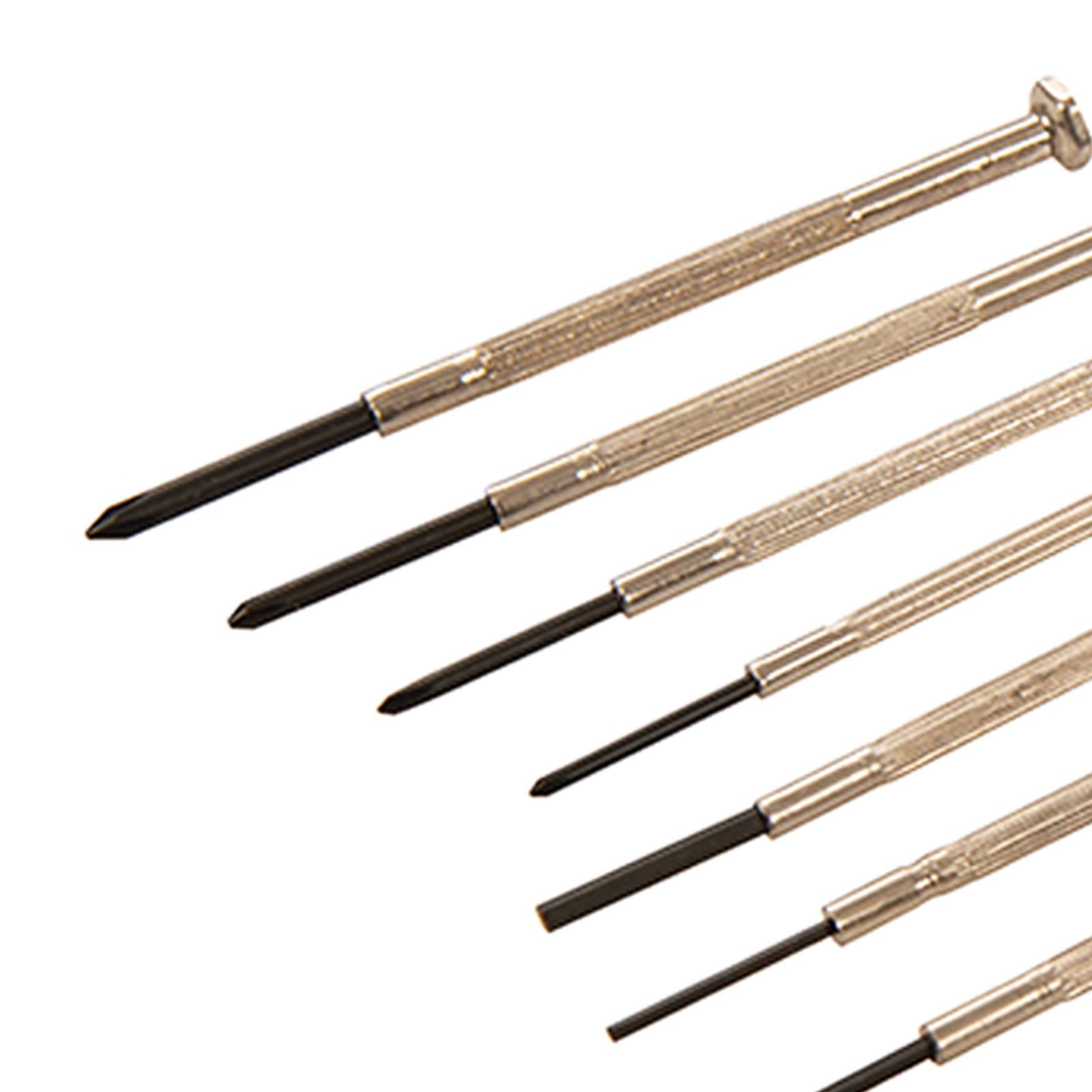 16Pce Jewellers Precision Screwdriver Set Phillips Slotted Hex & Nut Driver