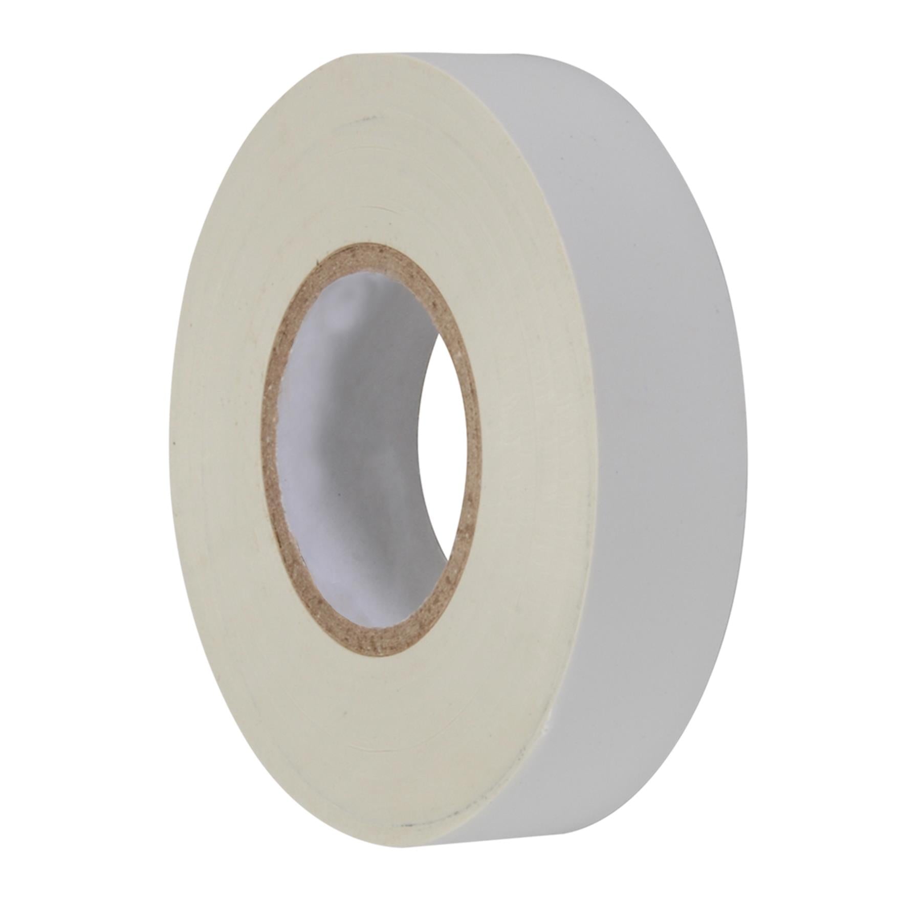 1 x PVC Insulation Electrical Tape Flame Retardent White
