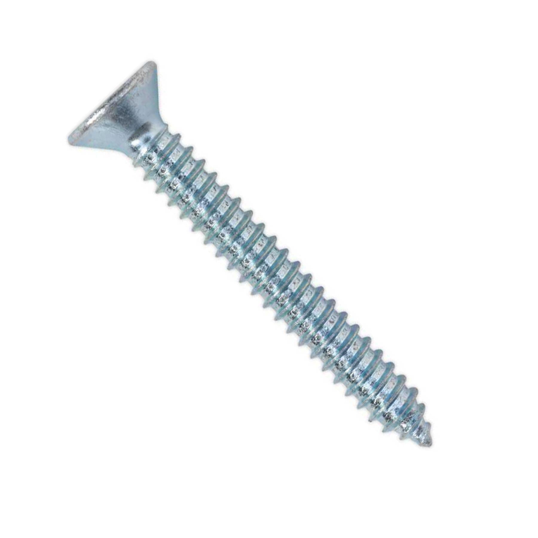 Sealey Self Tapping Screw 6.3 x 51mm Countersunk Pozi Pack of 100