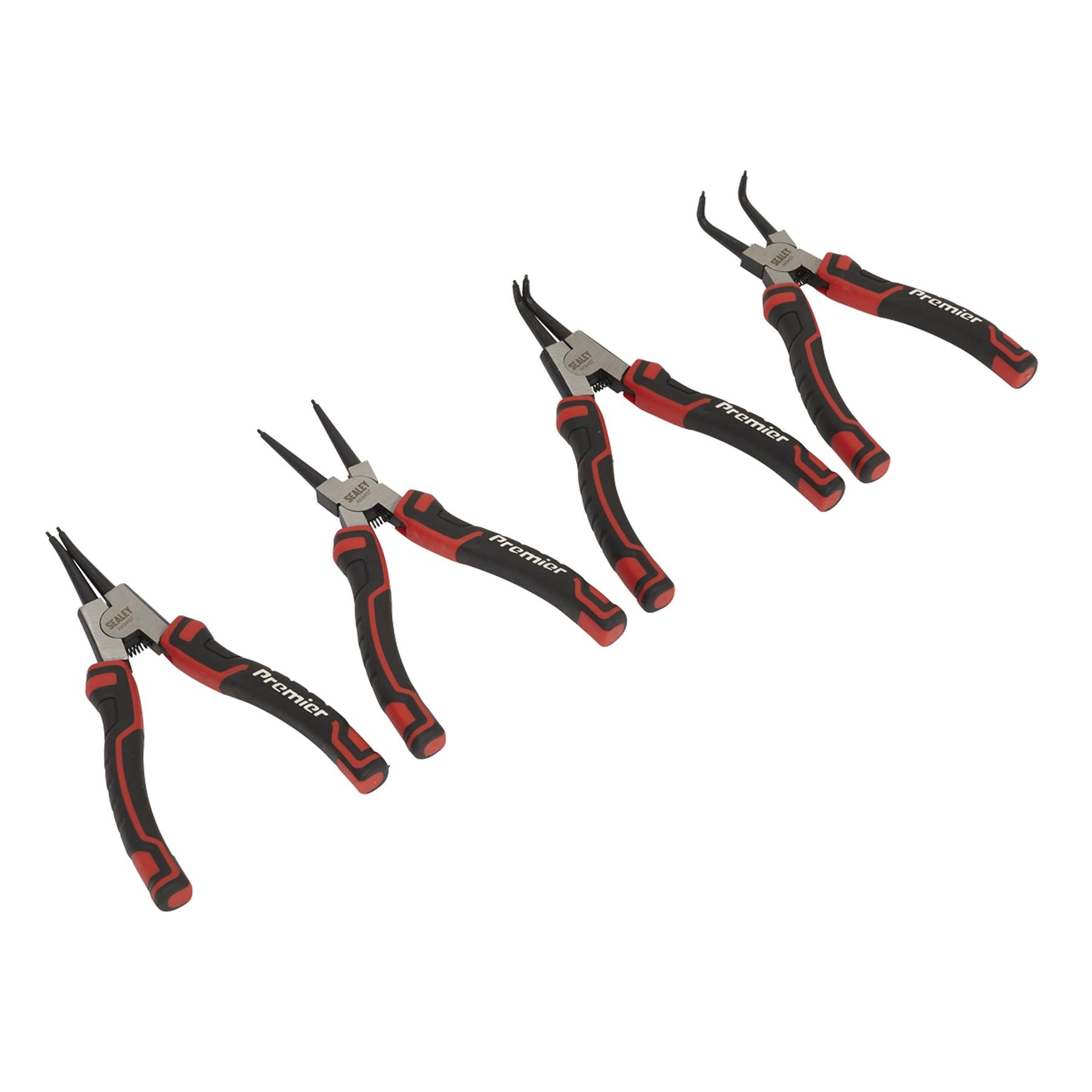 Sealey Circlip Pliers Set 4pc 180mm