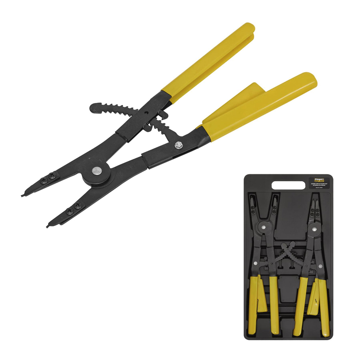 Sealey Circlip Pliers Set Internal/External 400mm
