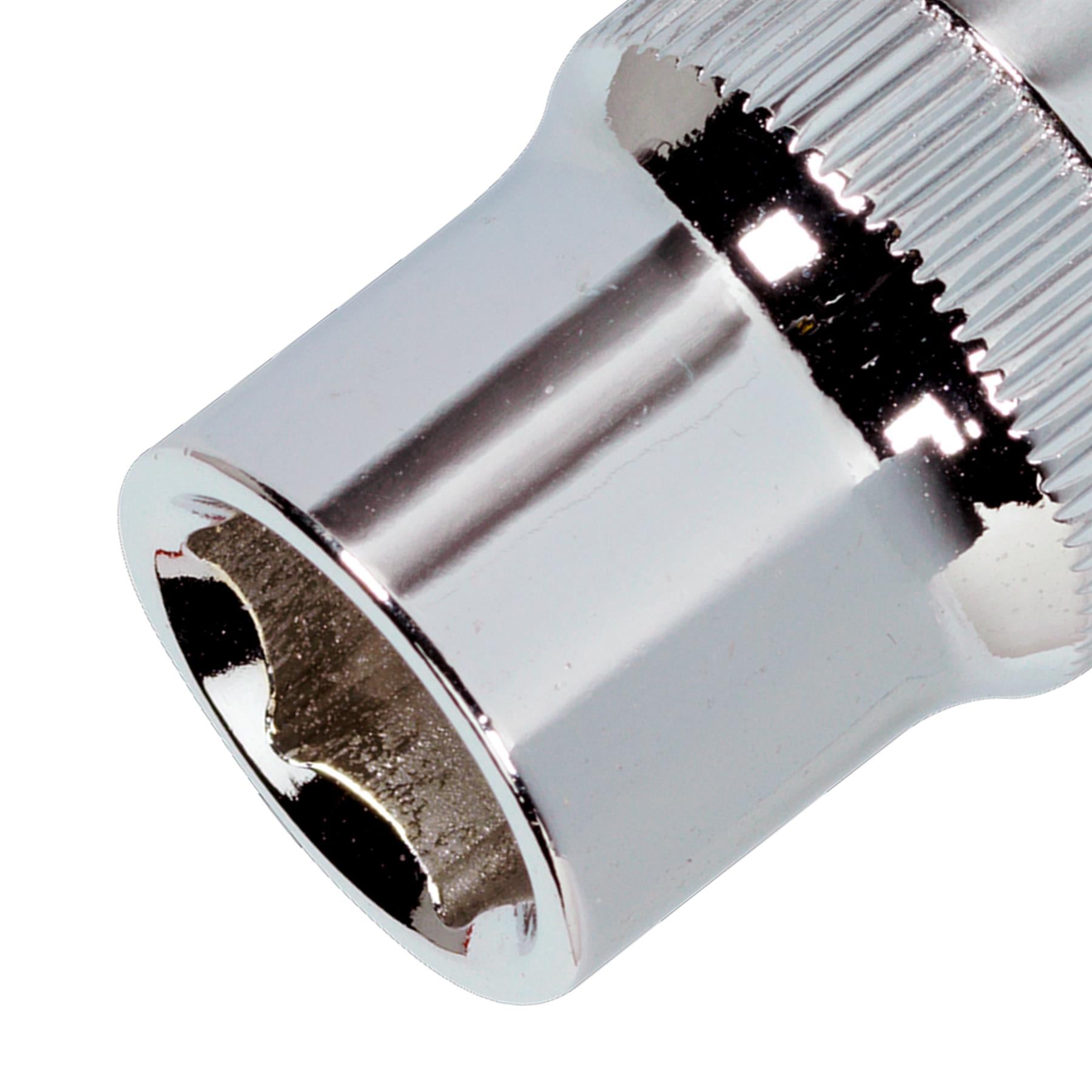 Sealey WallDrive Socket 12mm 1/2"Sq Drive Fully Polished