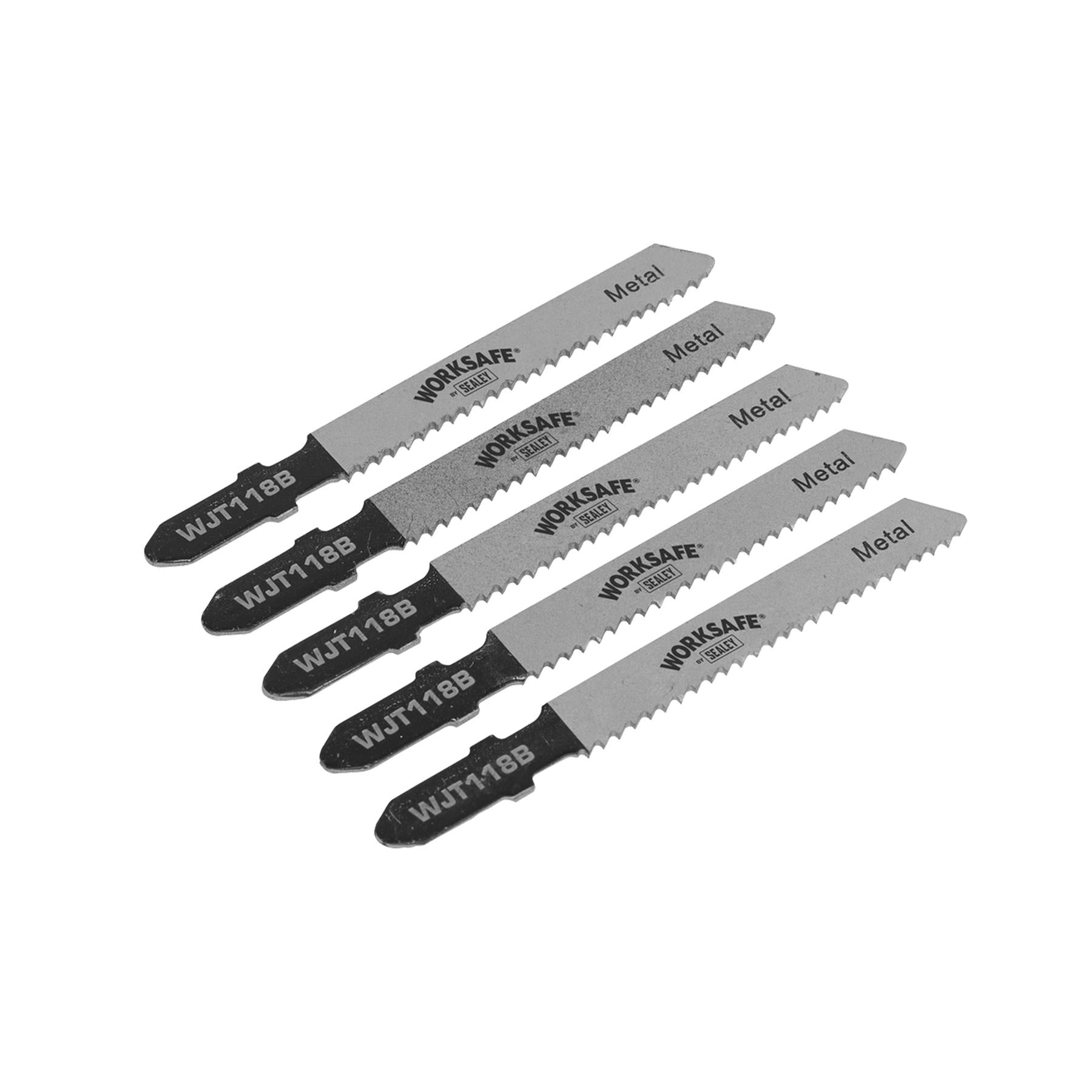 Sealey Jigsaw Blade Metal 55mm 12tpi - Pack of 5
