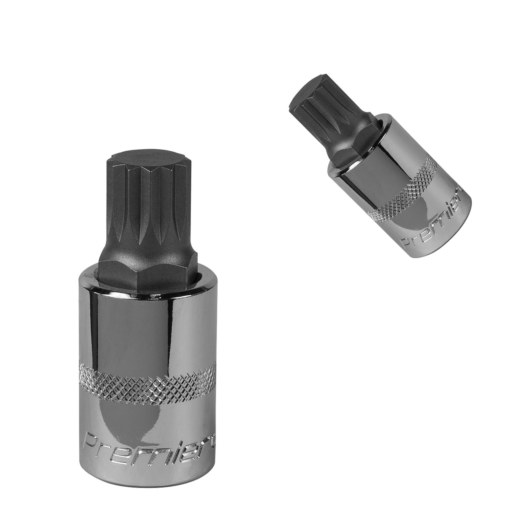 Sealey Spline Socket Bit M10 3/8"Sq Drive Chrome Vanadium Steel