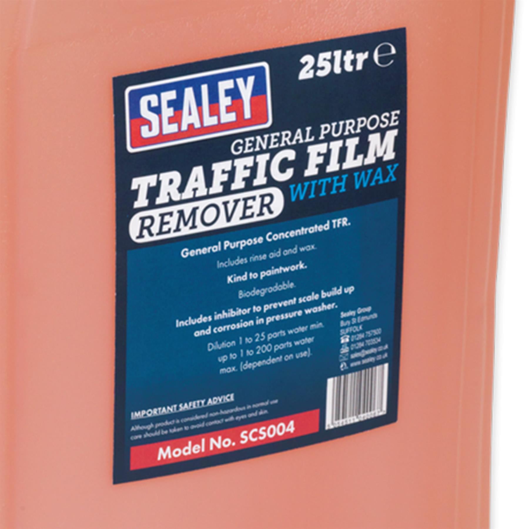 Sealey TFR Detergent with Wax Concentrated 25L