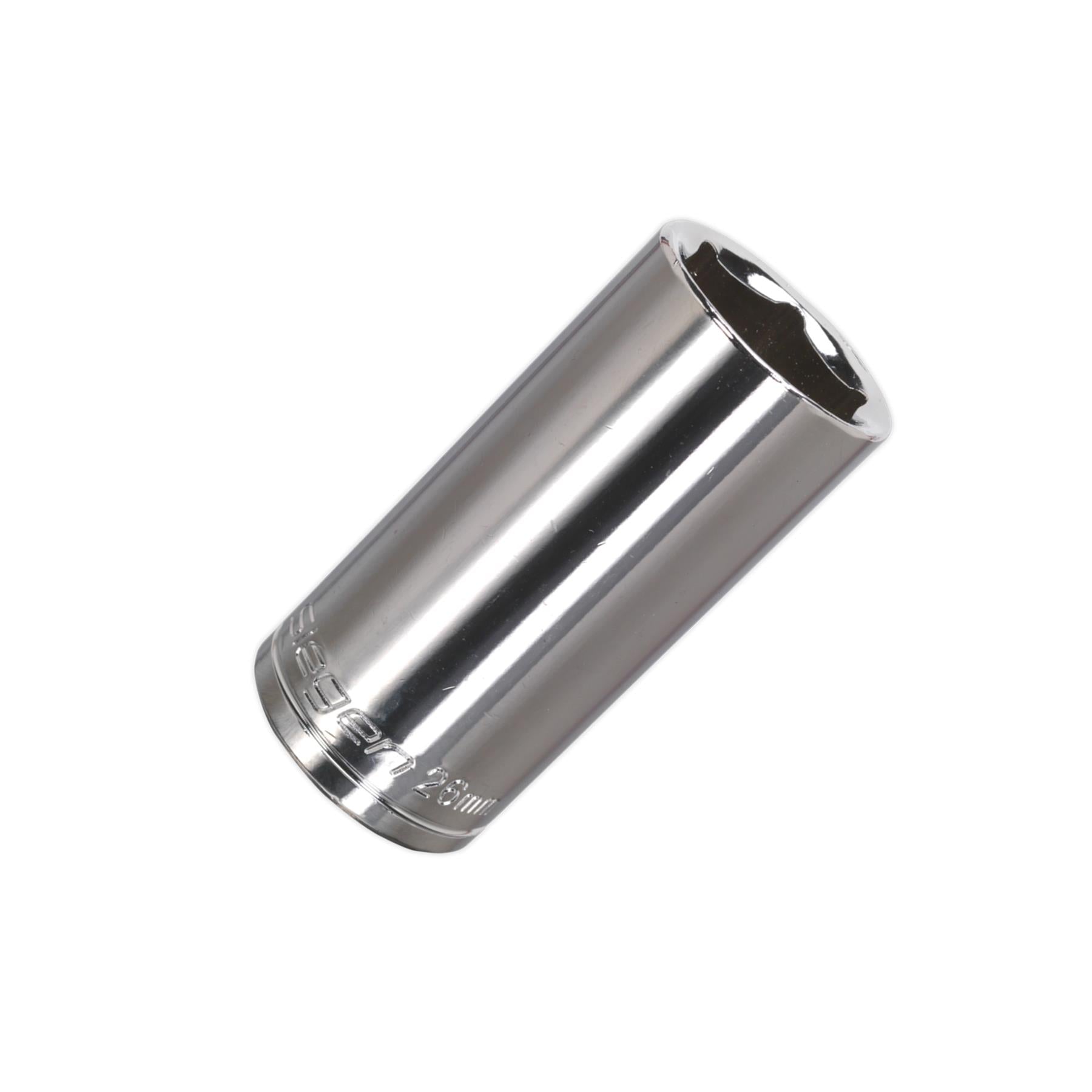 Sealey WallDrive Socket 26mm Deep 1/2"Sq Drive