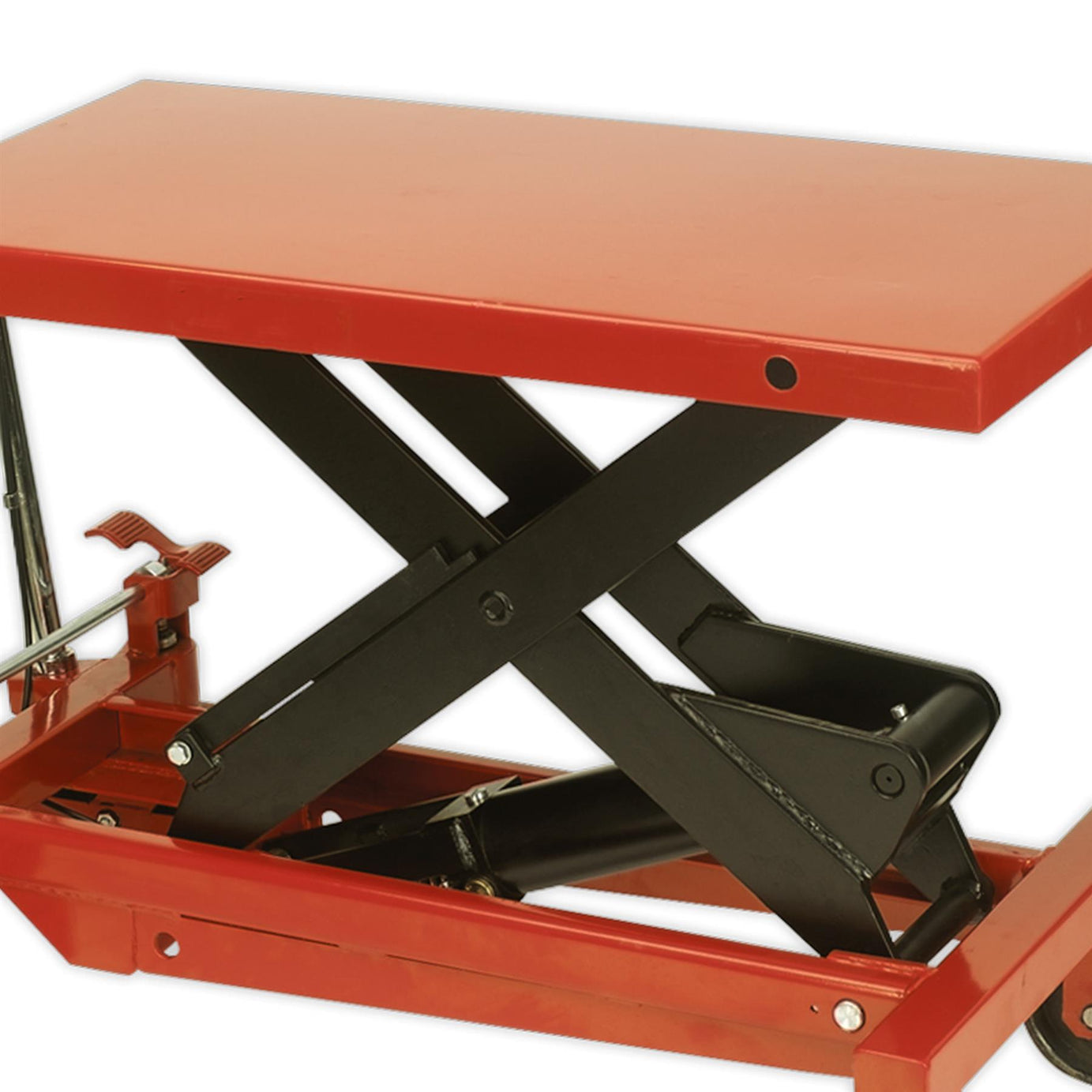 Sealey Hydraulic Platform Truck 1000kg With four composite wheels