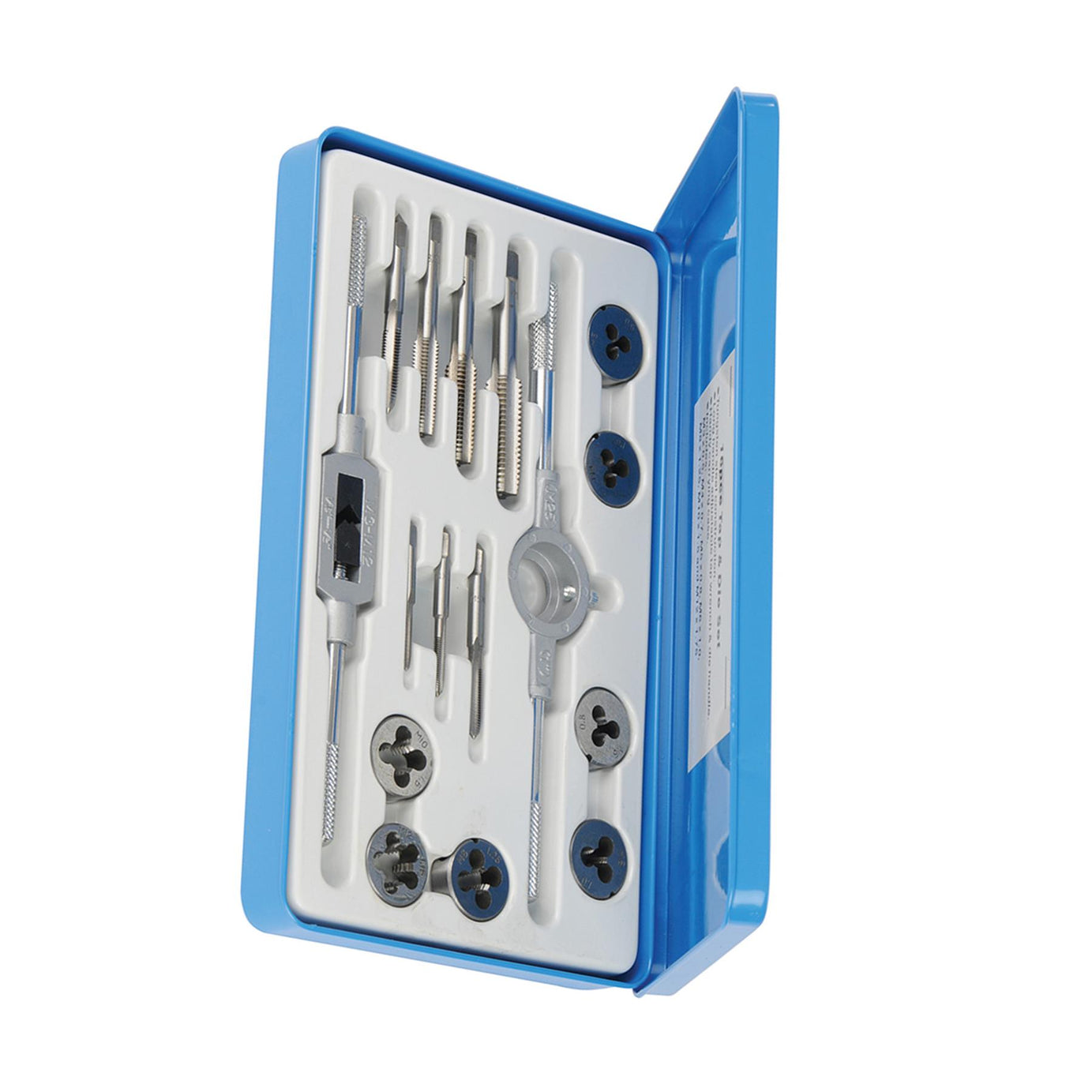 16Pce Expert Tap & Die Set - Metric Set Of Tungsten Steel Taps High Quality