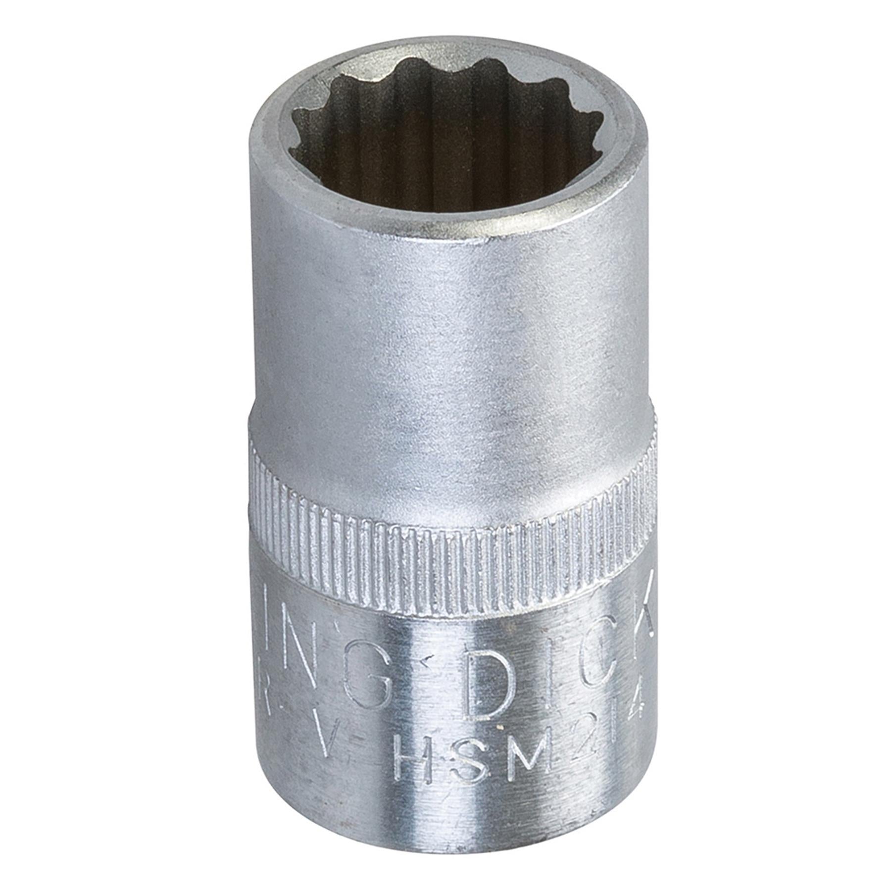 King Dick Socket 1/2" Sd 12pt Metric 14mm