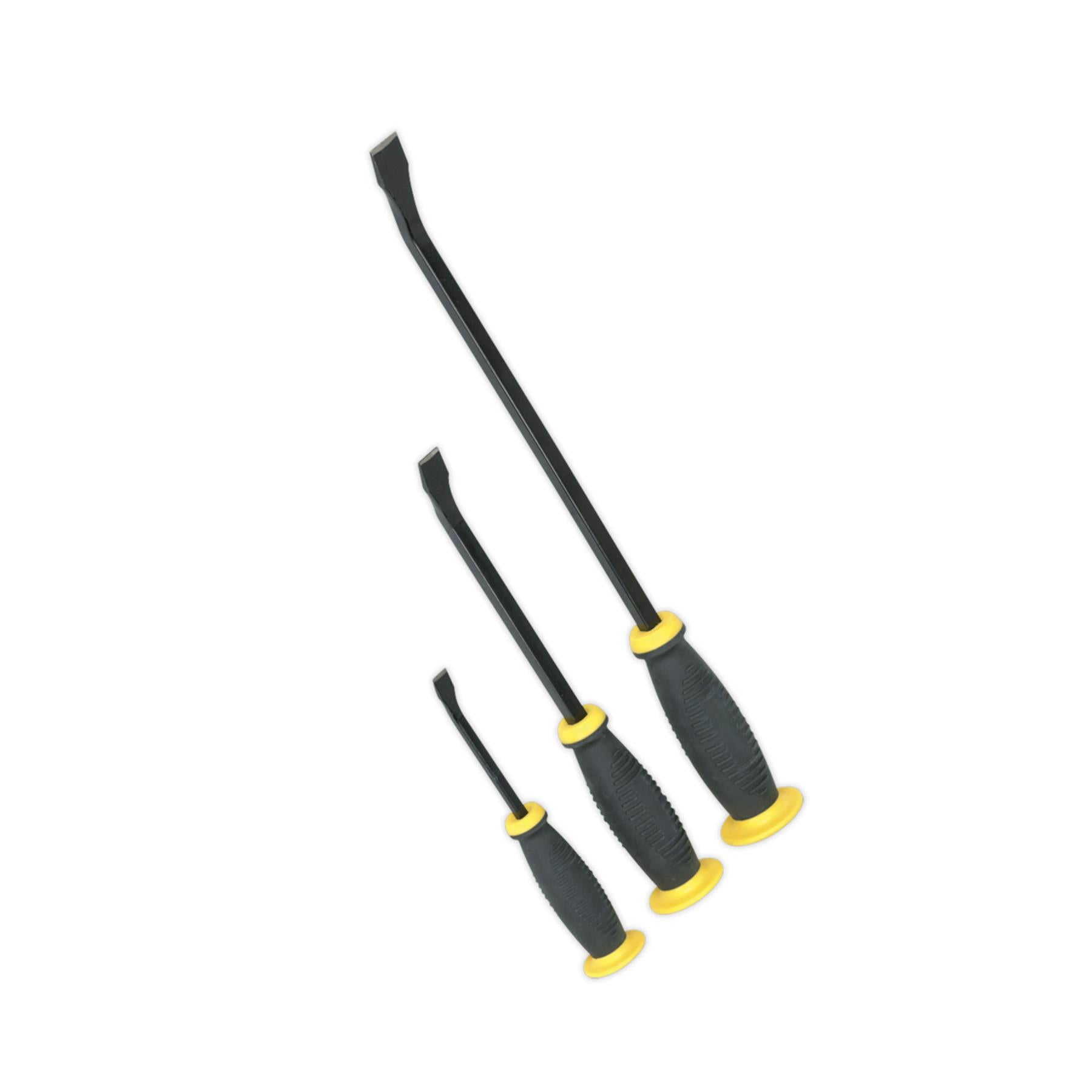 Sealey Pry Bar Set with Hammer Cap 3pc