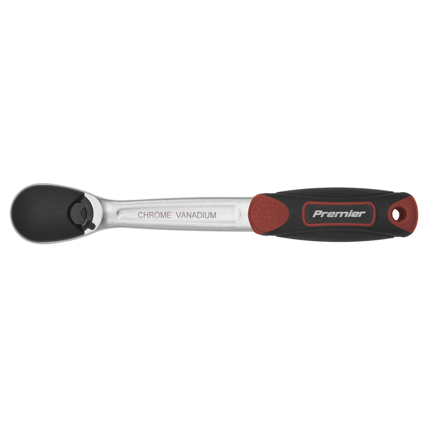 Sealey Ratchet Wrench 1/2"Sq Drive Dust-Free Flip Rev - Platinum