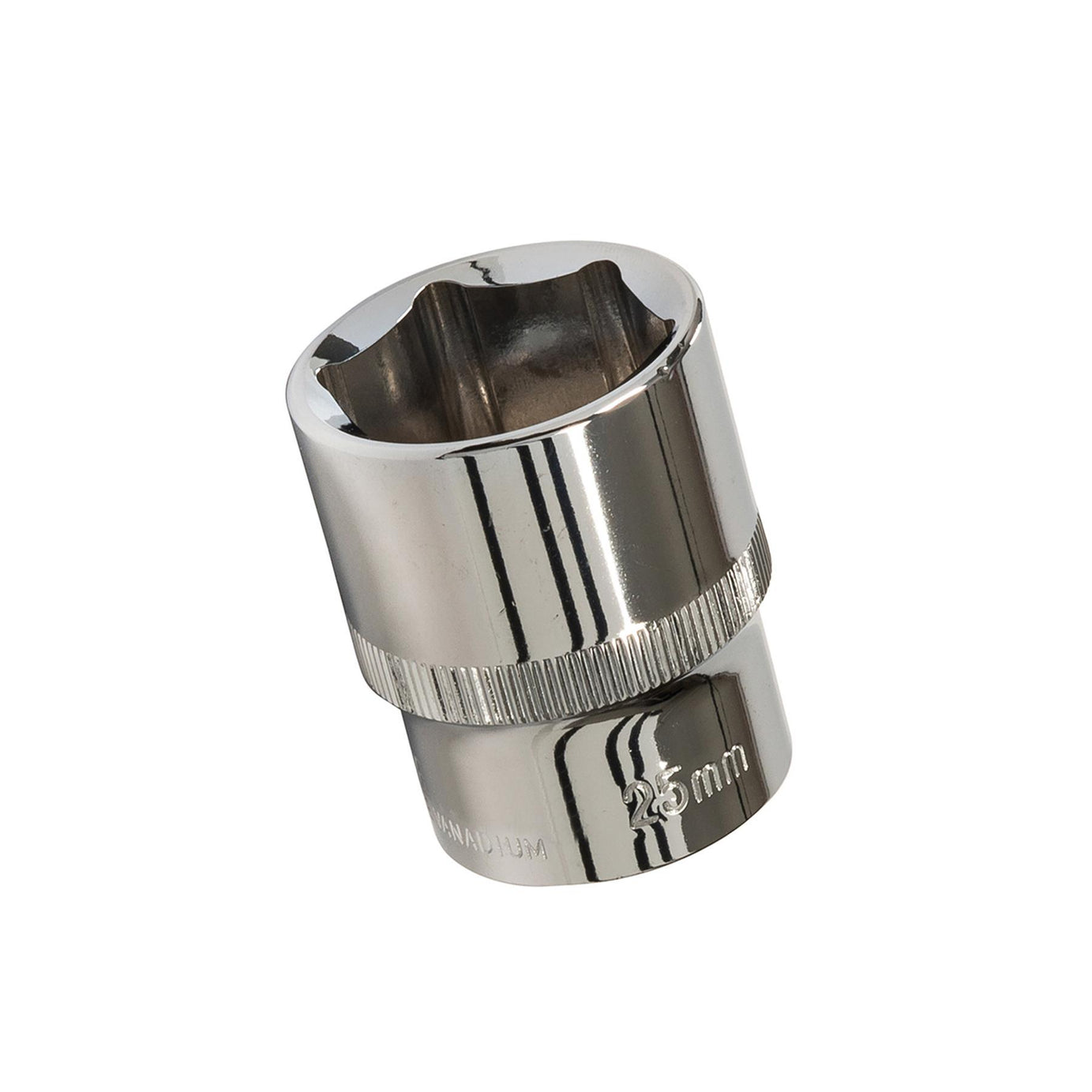 Socket 1/2" Drive Metric Hex Square 25mm Individual Hex Polished Crv Quality