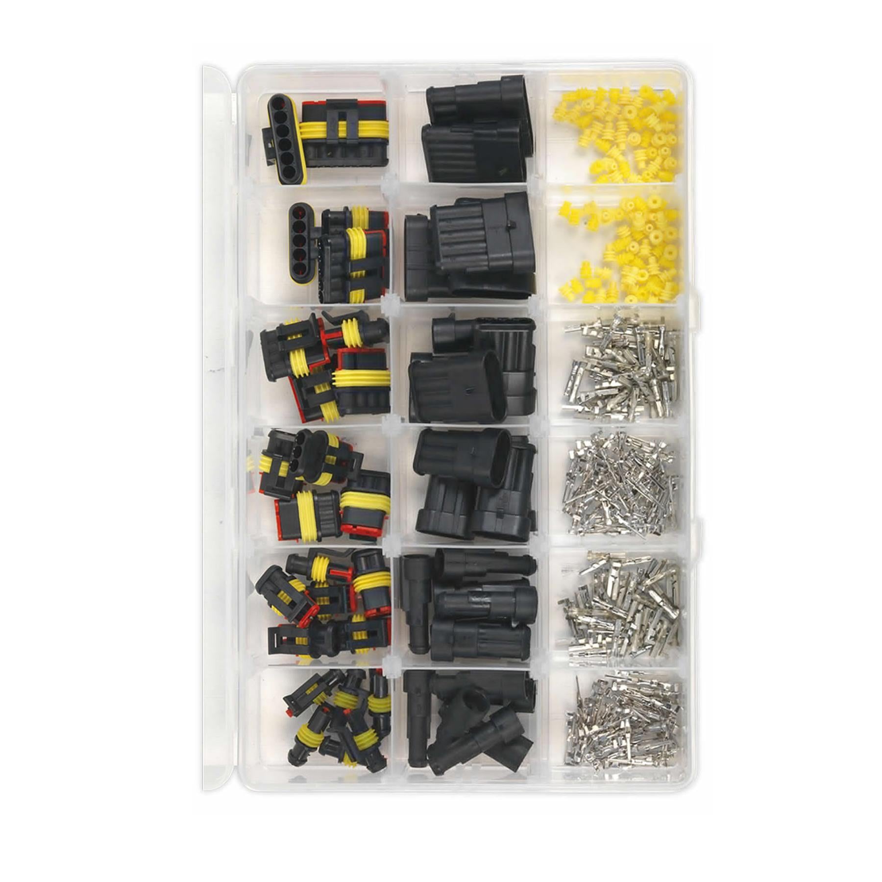 Sealey Superseal Male & Female Connector Assortment 350pc