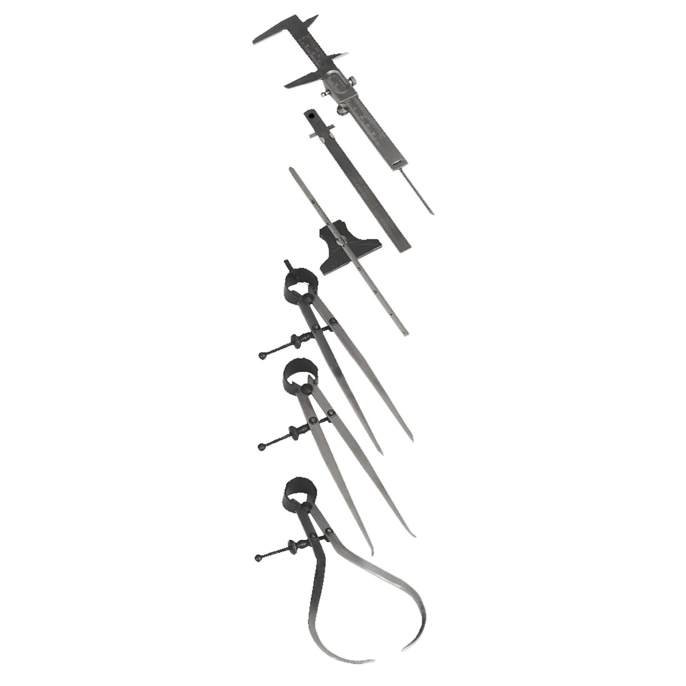 Sealey Measuring Tool Set 6pc Lifetime Guarantee AK10000