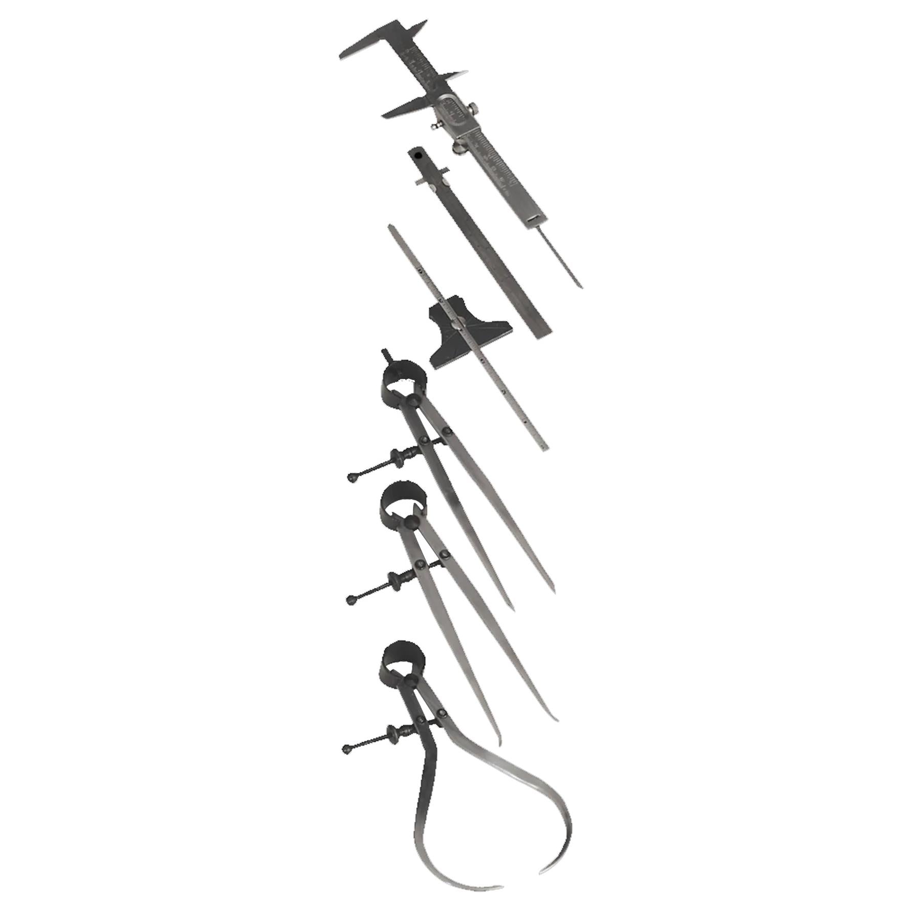 Sealey Measuring Tool Set 6pc Lifetime Guarantee AK10000