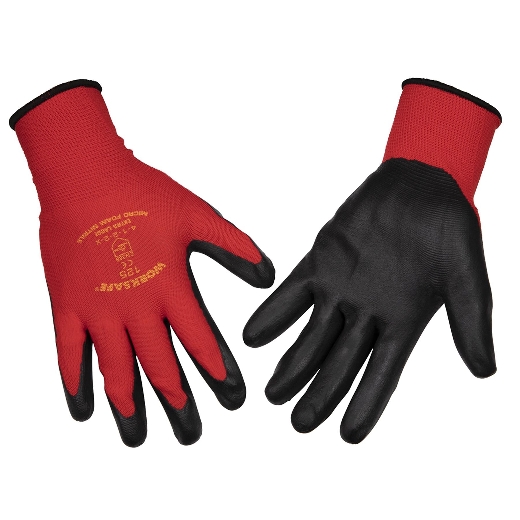 Sealey Flexi Grip Nitrile Palm Gloves (X-Large) - Pack of 6 Pairs