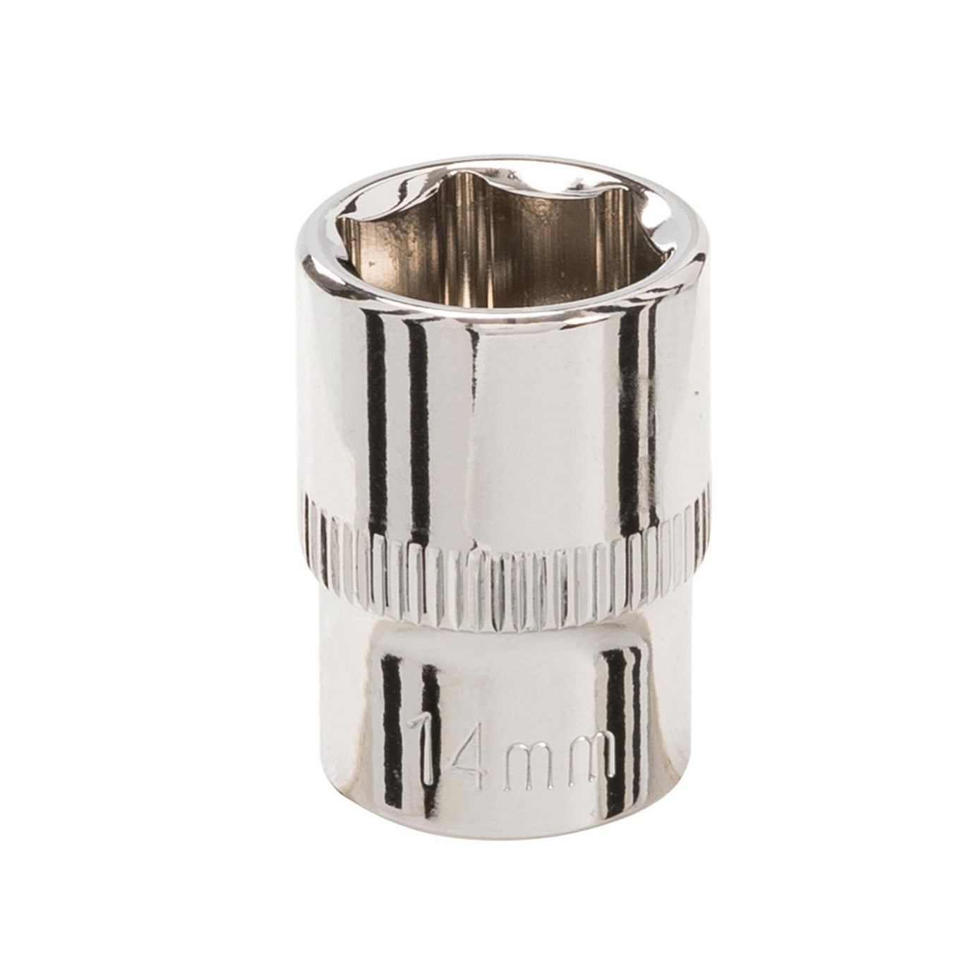 Socket 3/8" Drive Metric Hex Square 14mm Individual Hex Polished Crv Tool