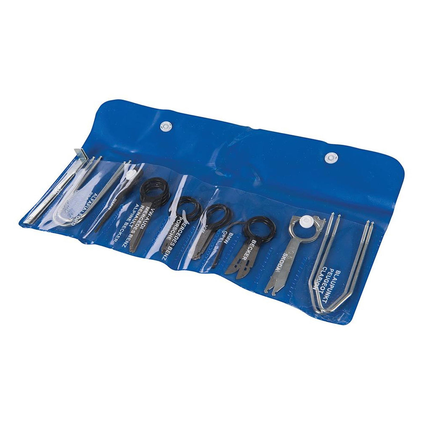 Radio Removal Kit 20Pc Car Radios Remover With Stainless Steel Keys