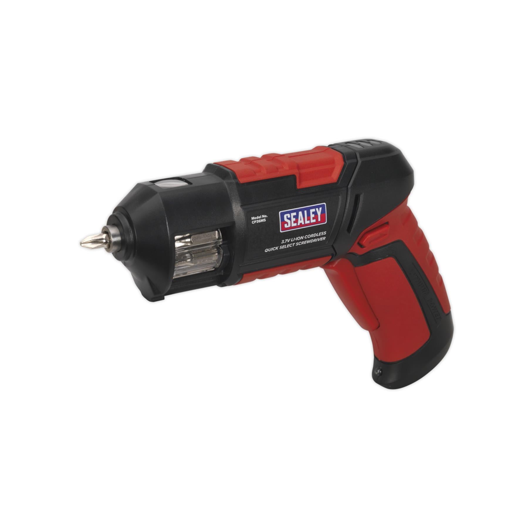 Sealey Cordless Screwdriver Quick Select 14pc 3.7V Lithium-ion USB