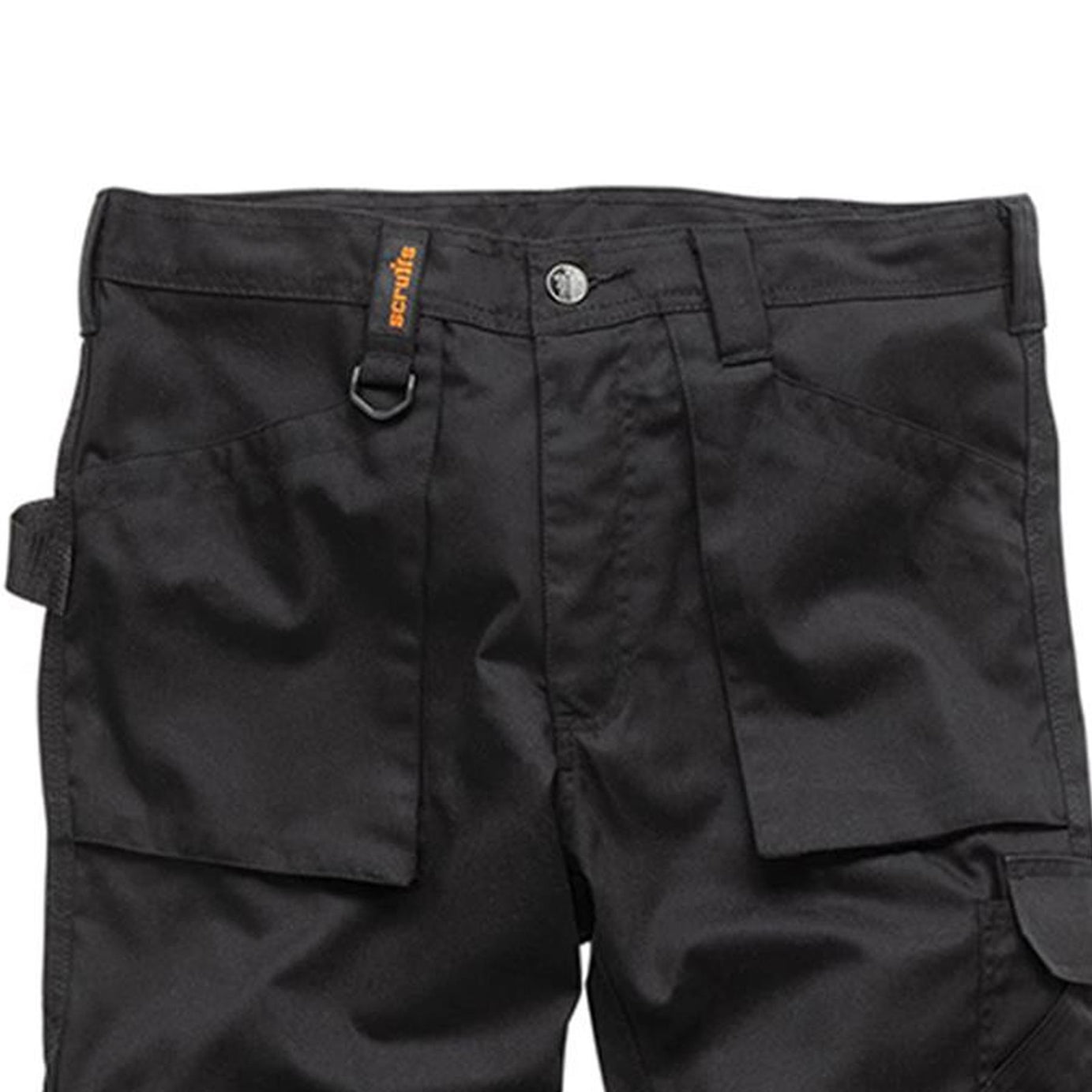 Scruffs Worker Trousers | Trade Hard Wearing Work Trousers BLACK (38S)